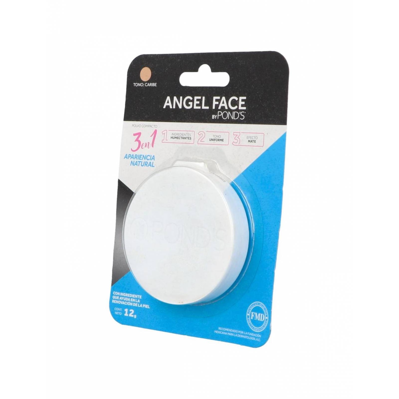 POND´S ANGEL FACE POLVO COMPACTO CARIBE CON ESTUCHE 12G 