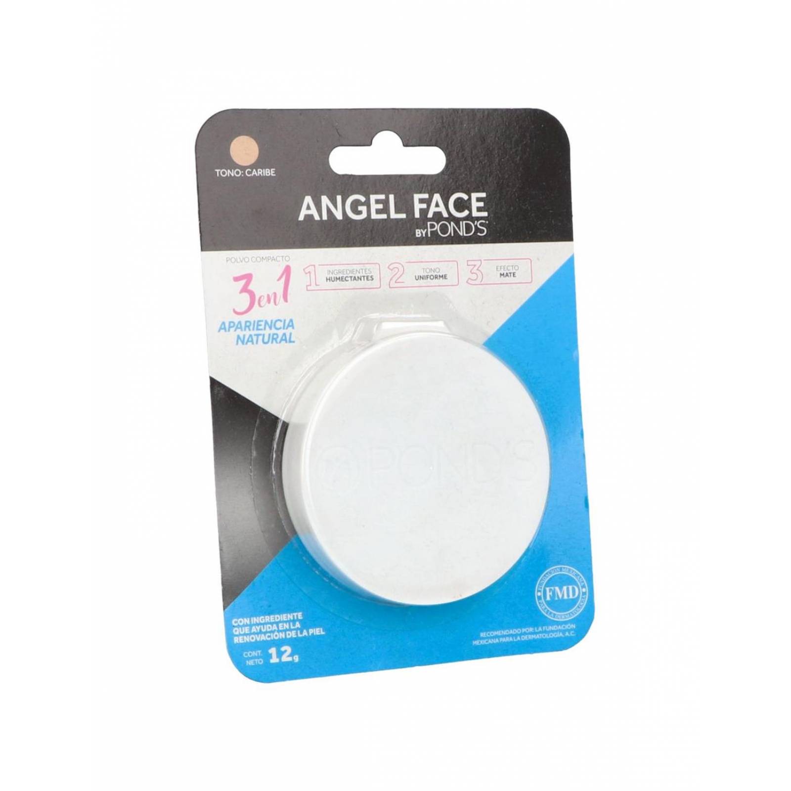 POND´S ANGEL FACE POLVO COMPACTO CARIBE CON ESTUCHE 12G 