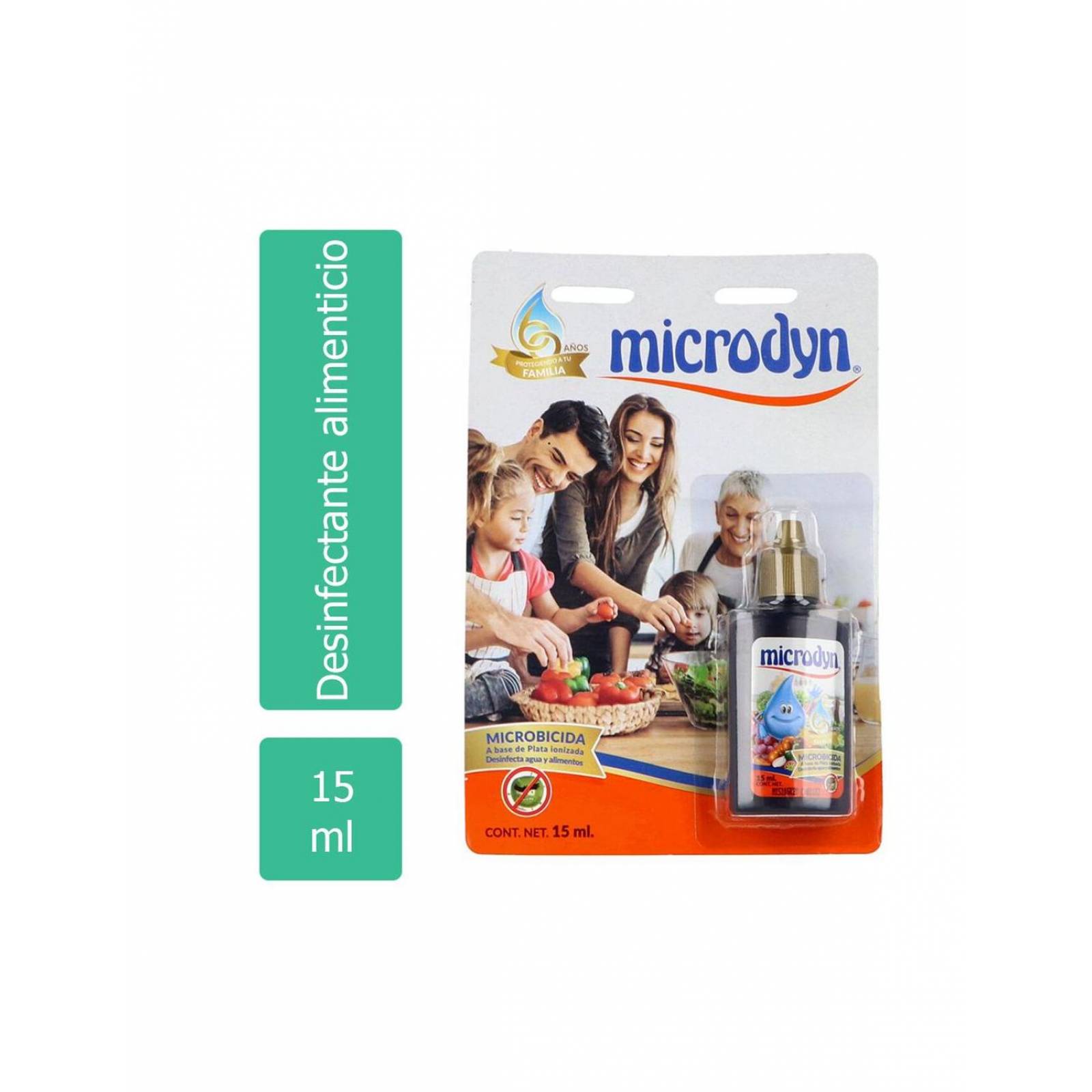 Microdyn Empaque Con Frasco Gotero Con 15mL 