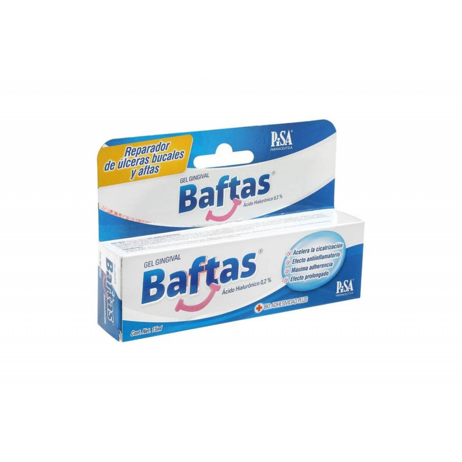 Baftas Gel Gingival Caja Con Tubo Con 15 mL 
