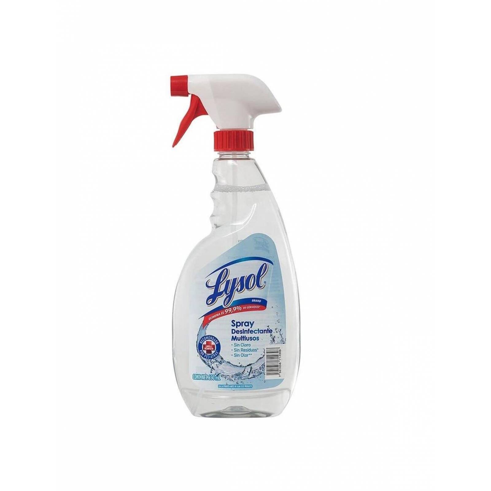 Lysol Spray Desinfectante Botella Con 650 mL 