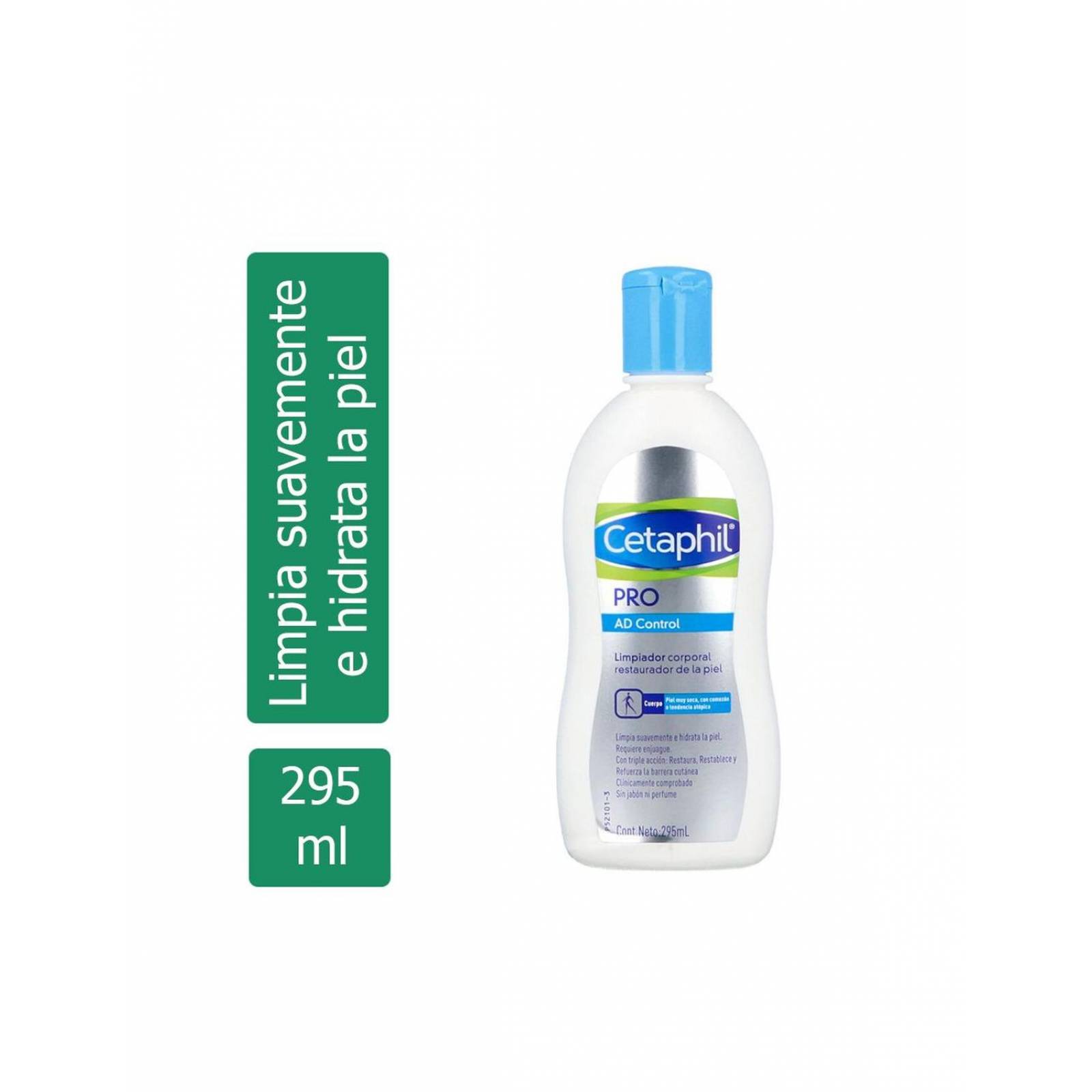 Cetaphil Restoraderm Limpiador Corporal De Piel Frasco Con 295 mL 