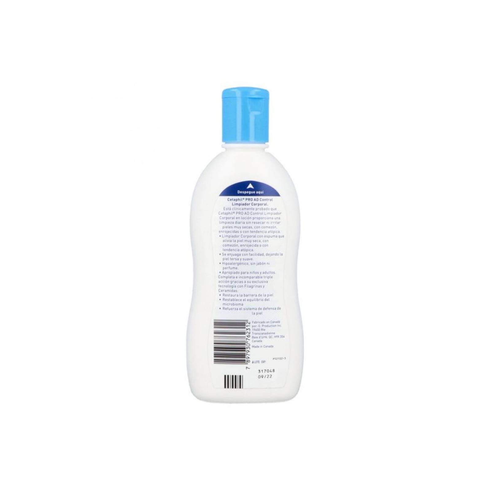 Cetaphil Restoraderm Limpiador Corporal De Piel Frasco Con 295 mL 