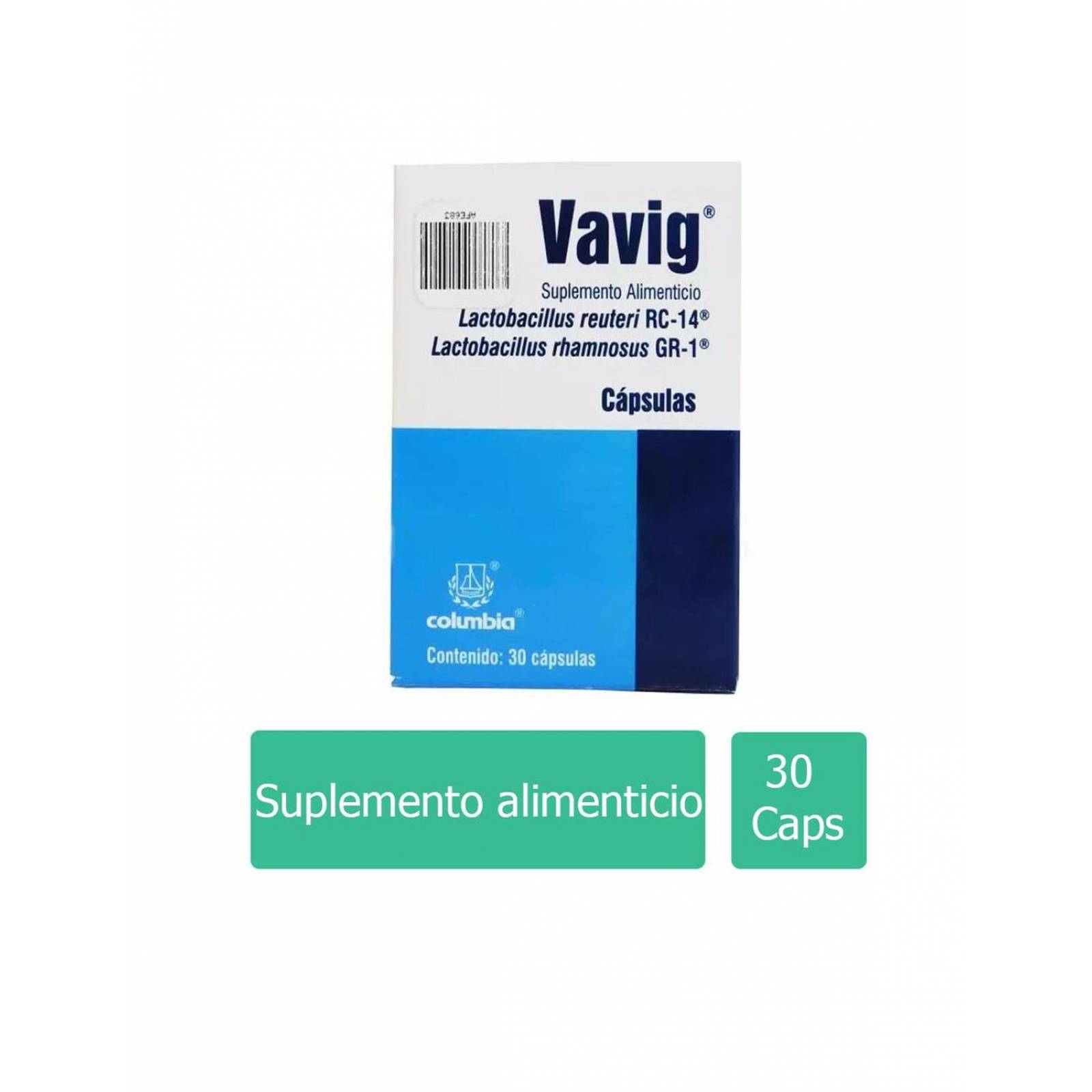 Vavig Caja Con Frasco Con 30 Cápsulas 