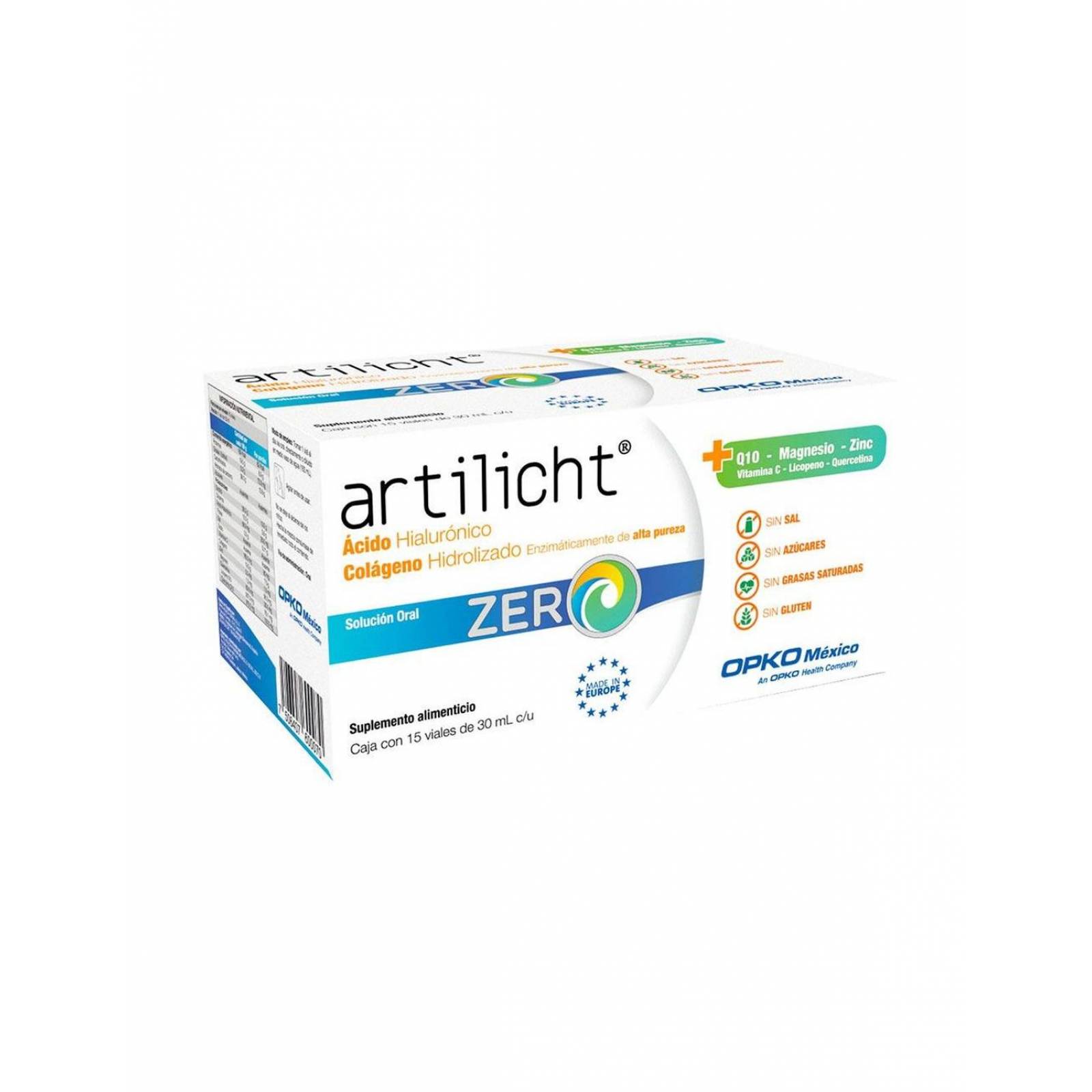 Artilicht Zero 15 Viales Con 30 mL Cada Uno