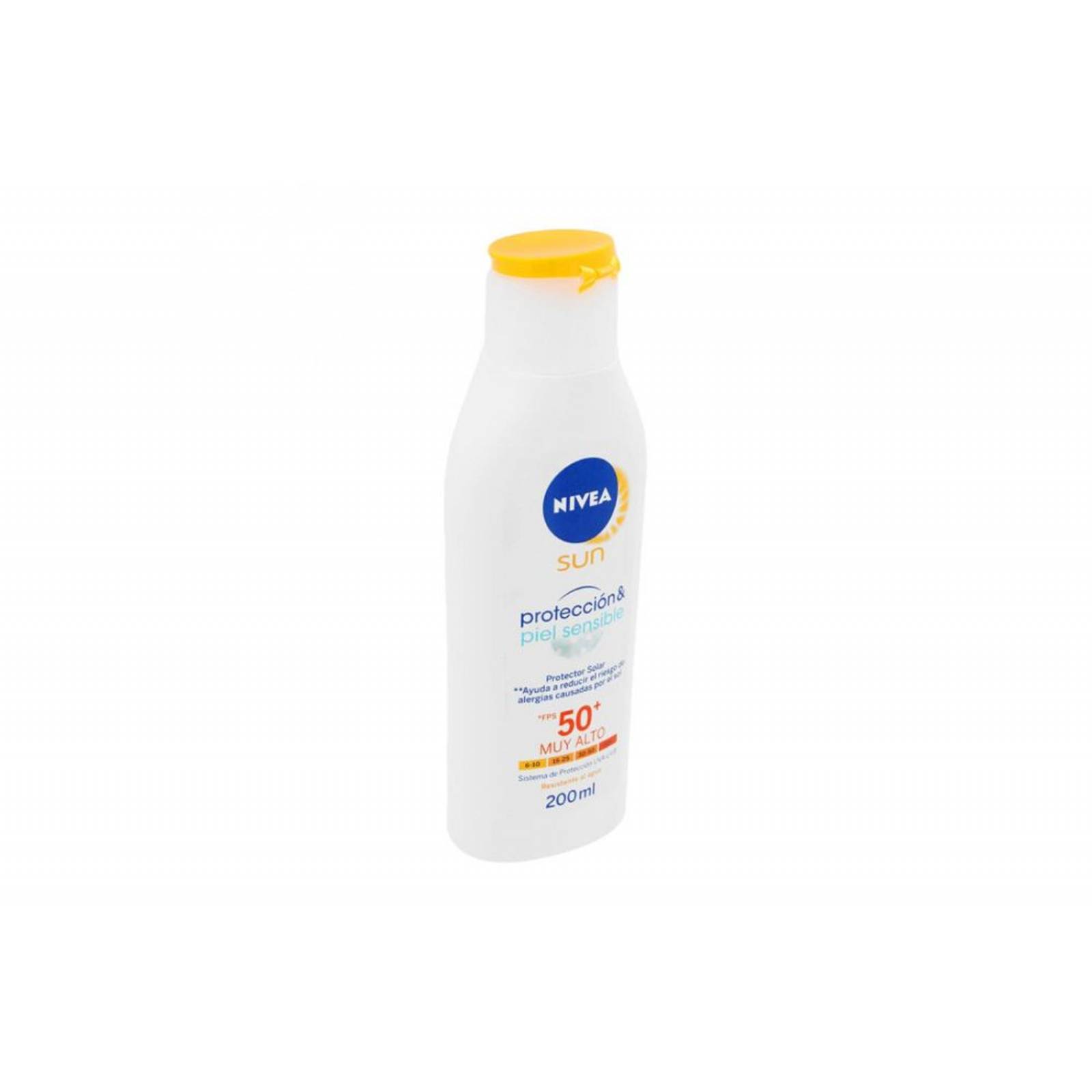Nivea Sun Bloqueador Solar Fps 50 Frasco Con 200 mL 