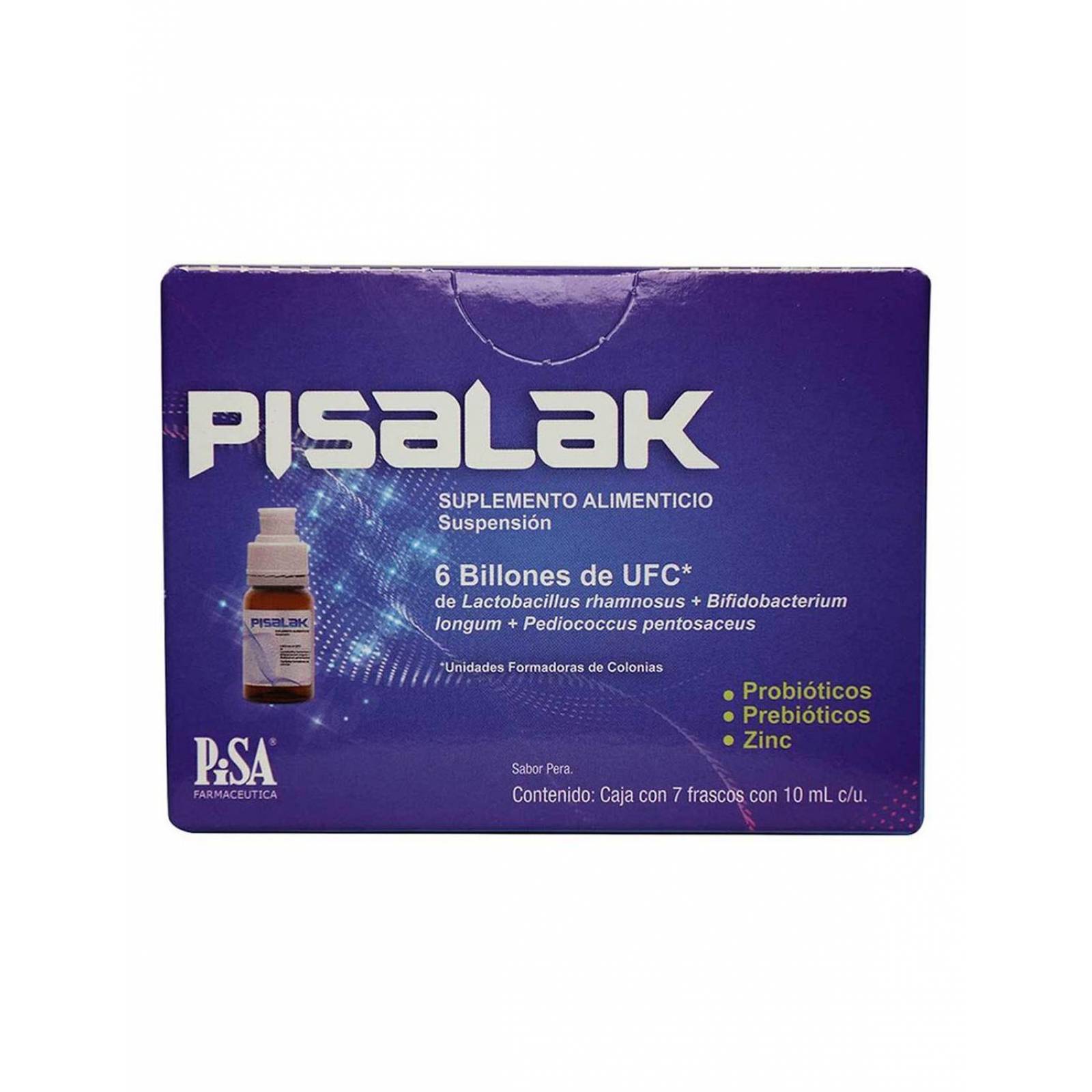 Pisalak Suplemento 6 Billones Ufc 7 Frascos Con 10 mL