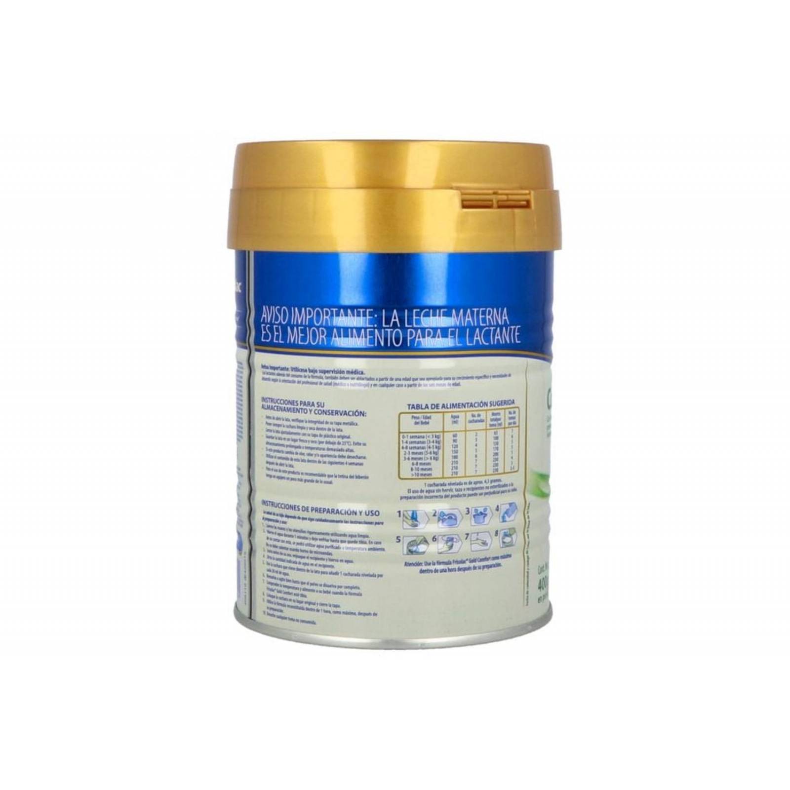 Frisolac Gold Comfort Polvo Lata Con 400 g 