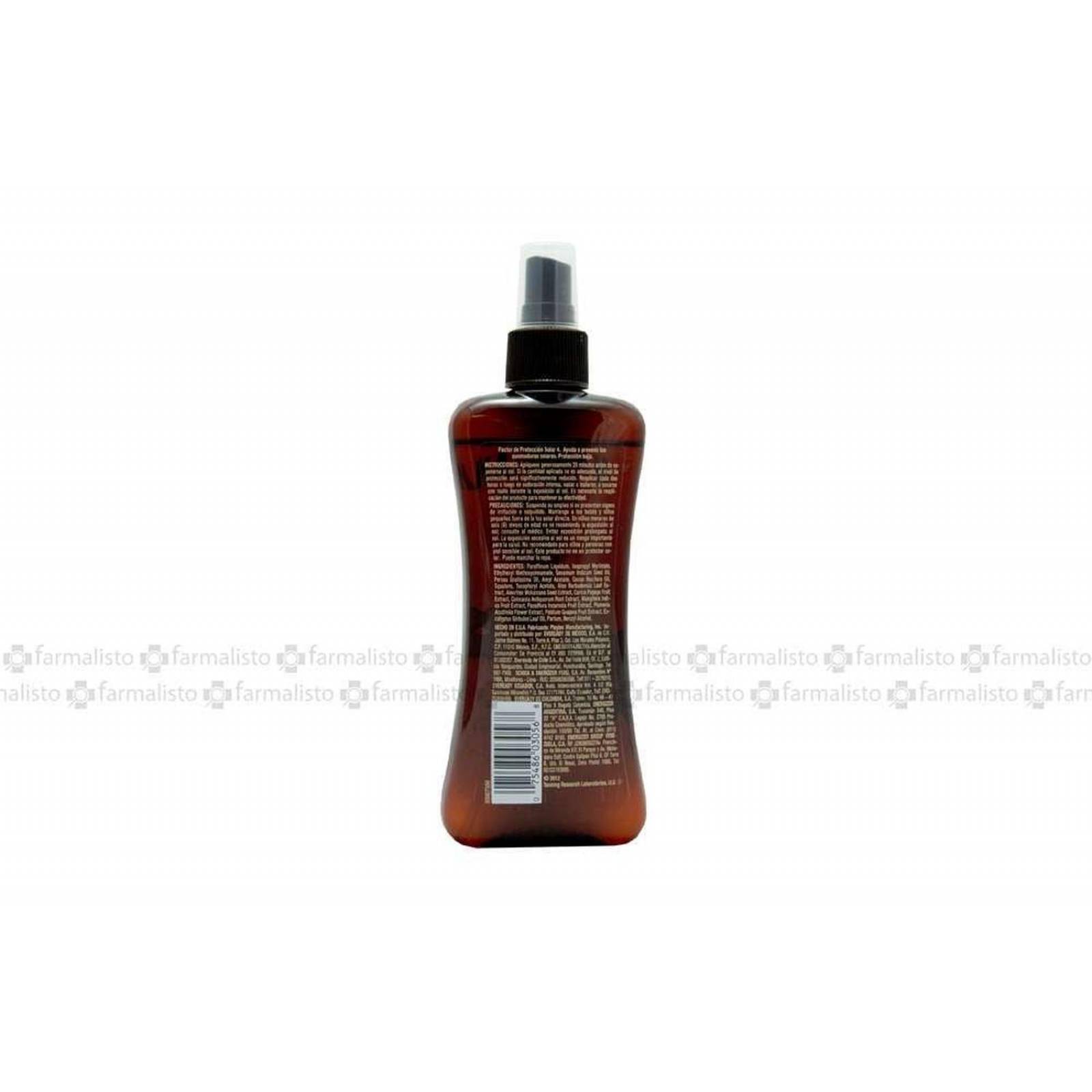 Hawaiian Tropic Tanning Aceite Bronceador Spray Con 240 mL 