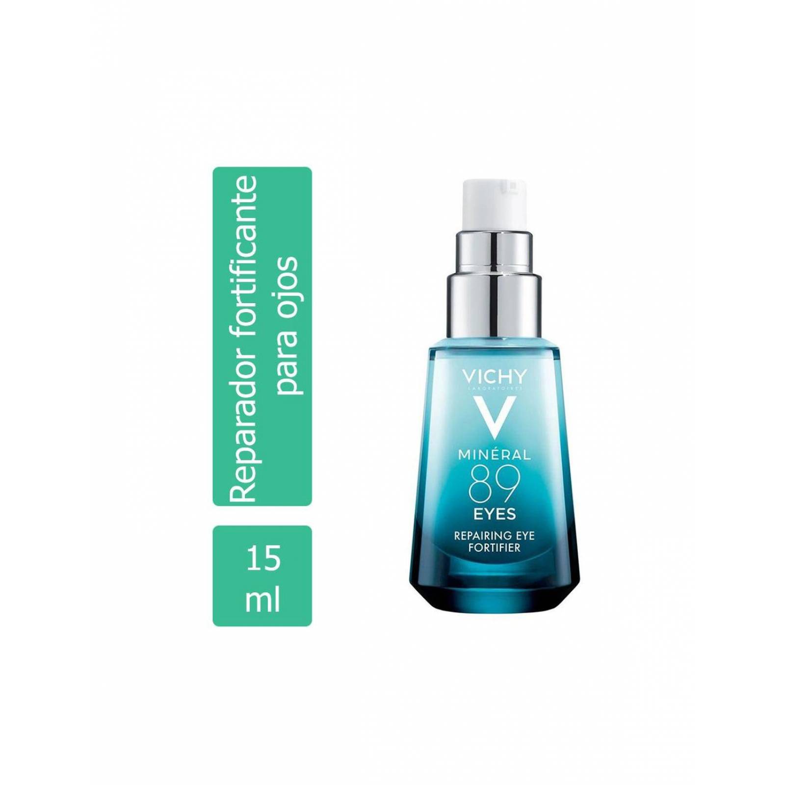 Vichy Mineral 89 Reparador Fortificante Para Ojos Con 15 mL 