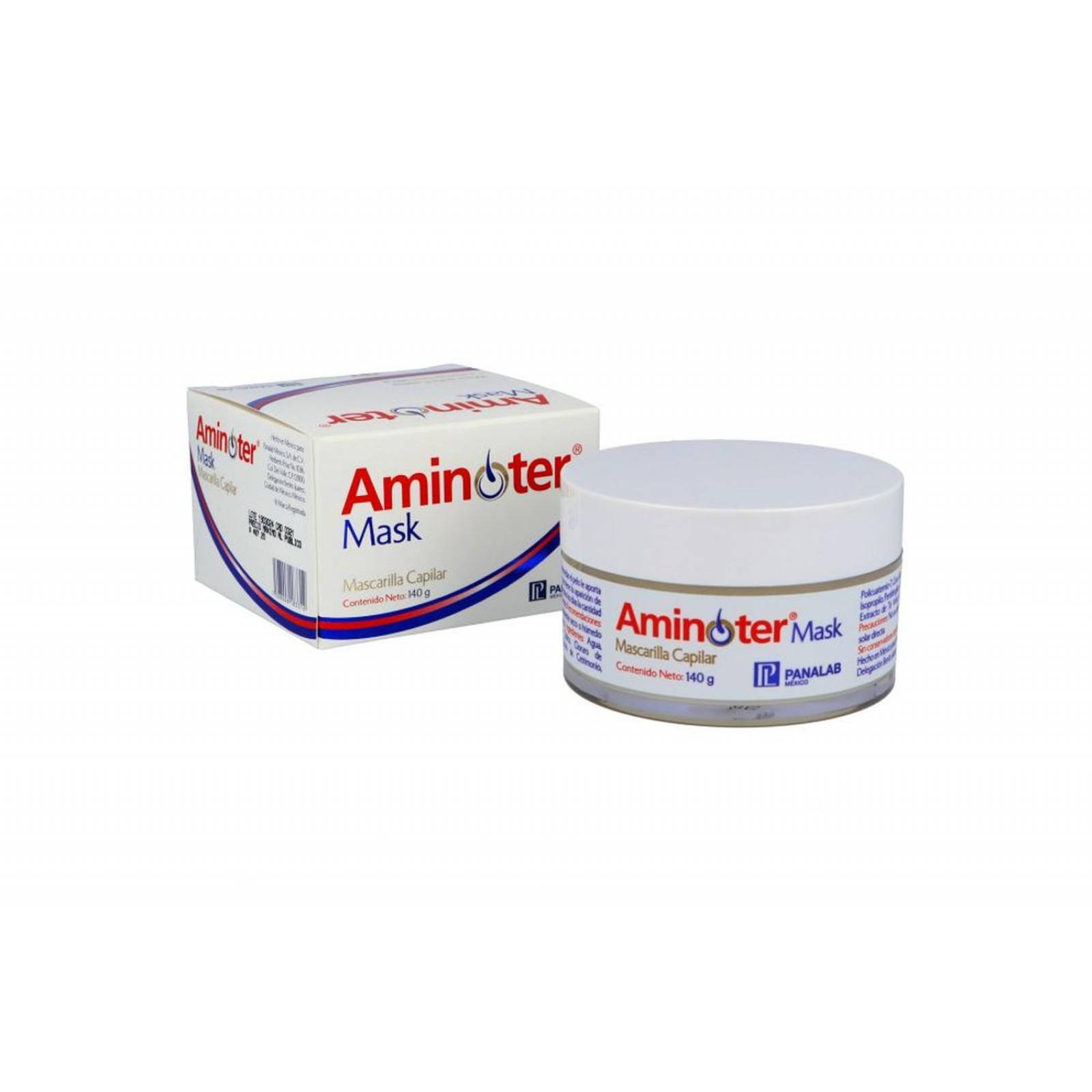 Aminoter Mask Caja Con Tarro Con 140 g 