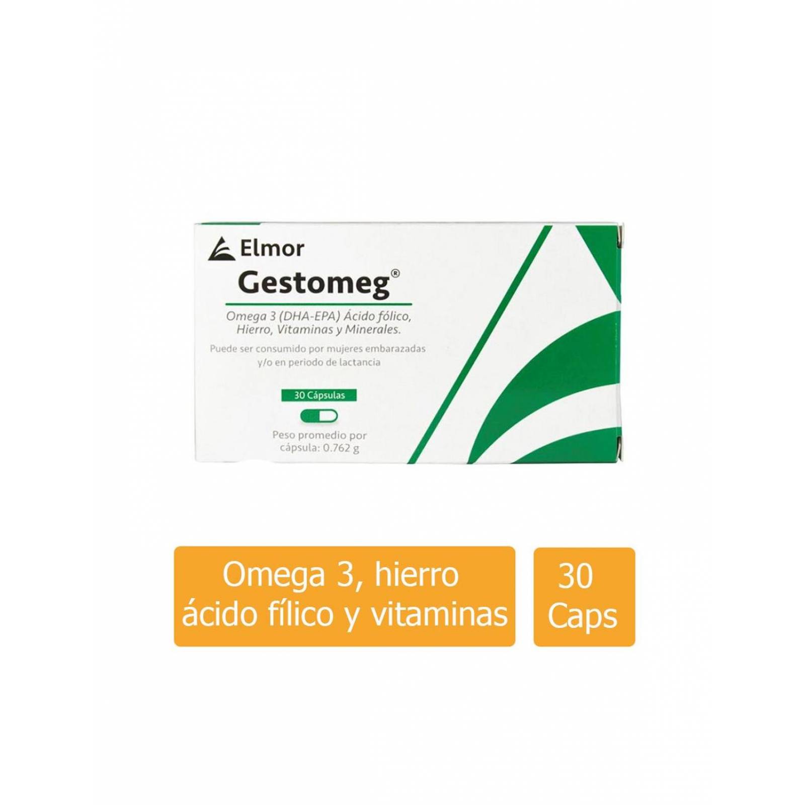 Gestomeg Caja Con 30 Cápsulas 