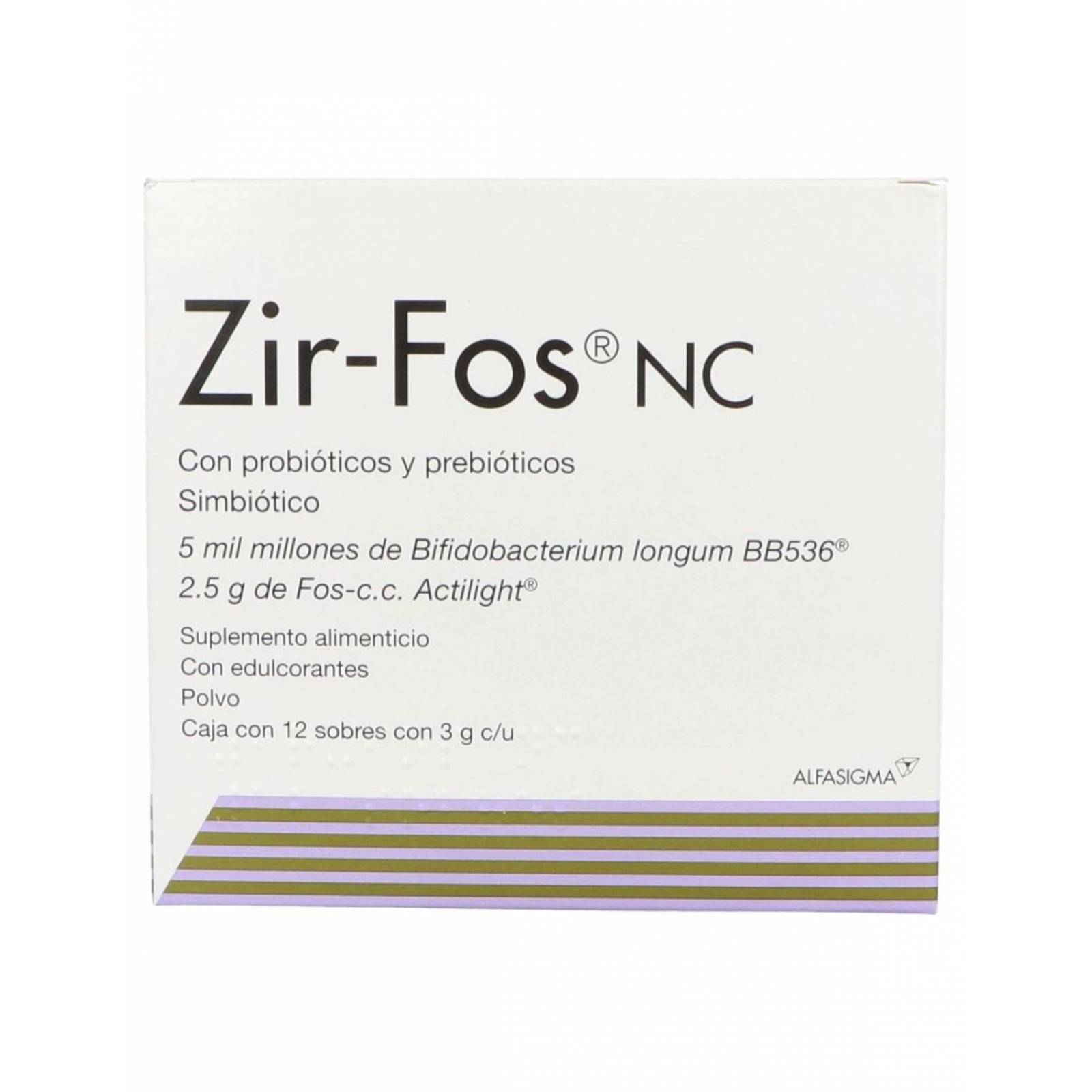 Zir-Fos Nc 3 g Caja con 12 Sobres