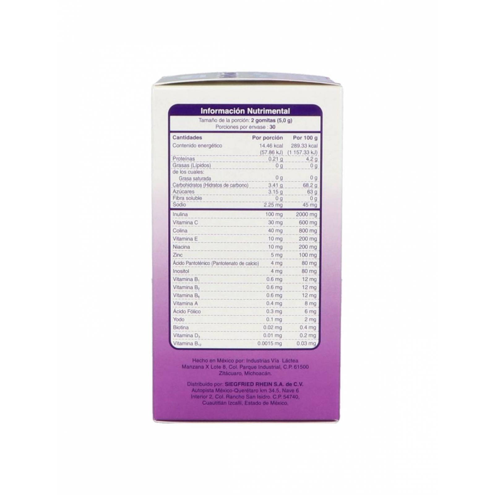 Poly-Vi-Gomis Suplemento Alimenticio con 60 Gomitas Masticables