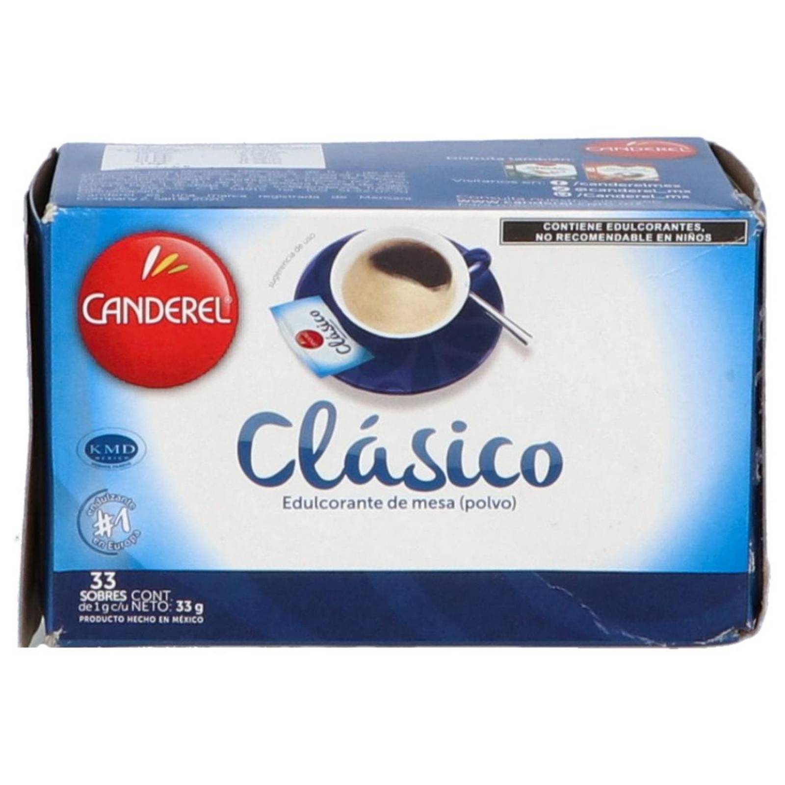 Canderel Clásico Caja Con 33 Sobres 