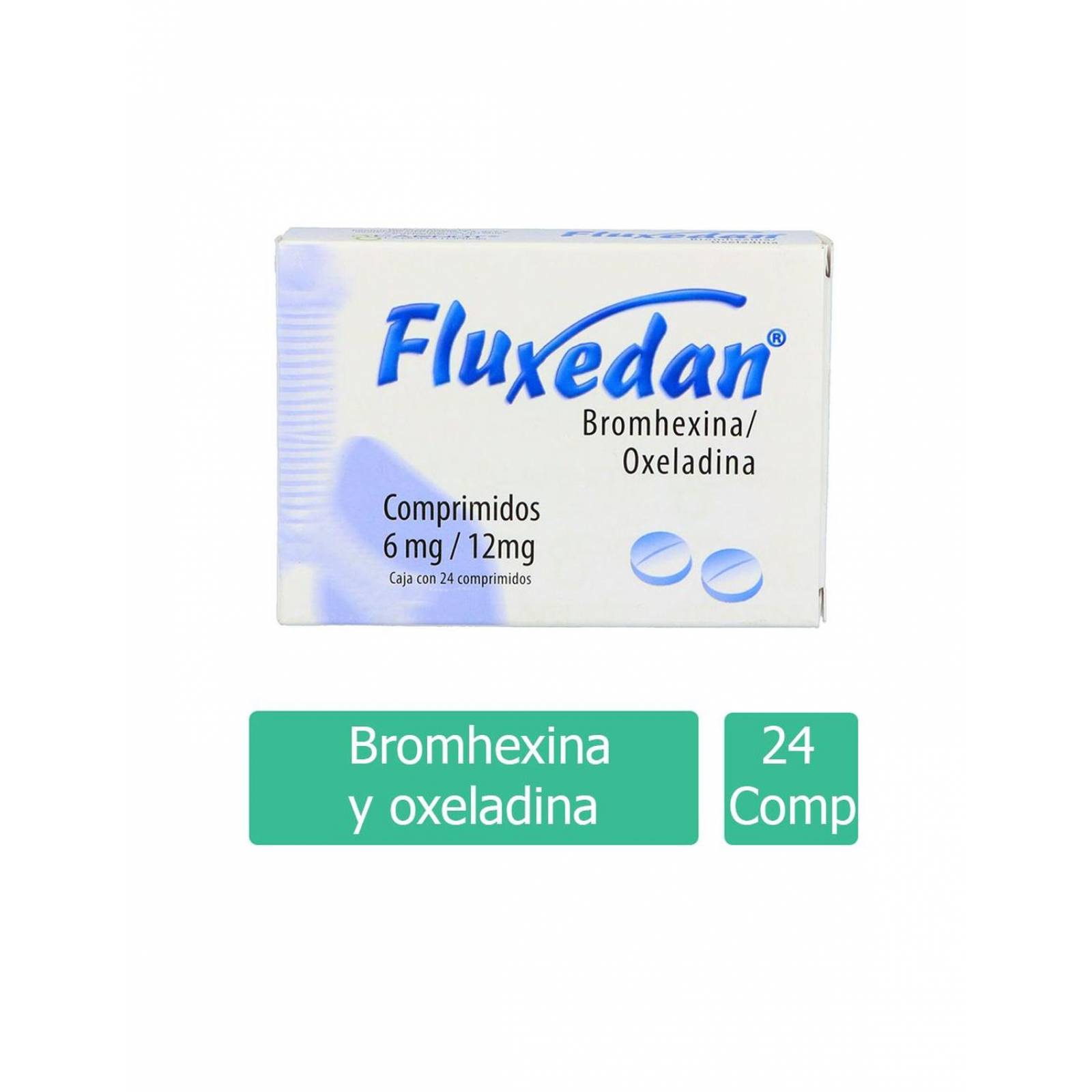 Fluxedan 6 mg/12 mg Caja Con 24 Comprimidos 