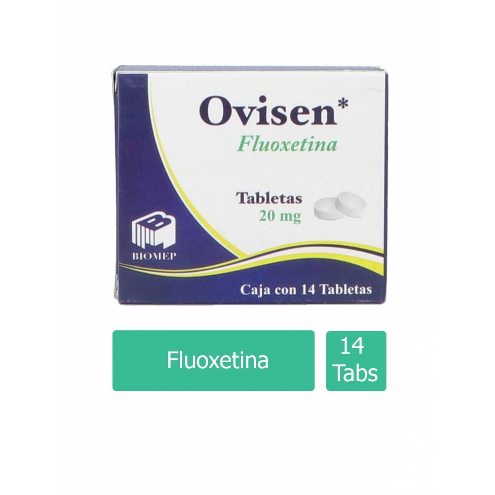 Ovisen 20 mg Caja Con 14 Tabletas 