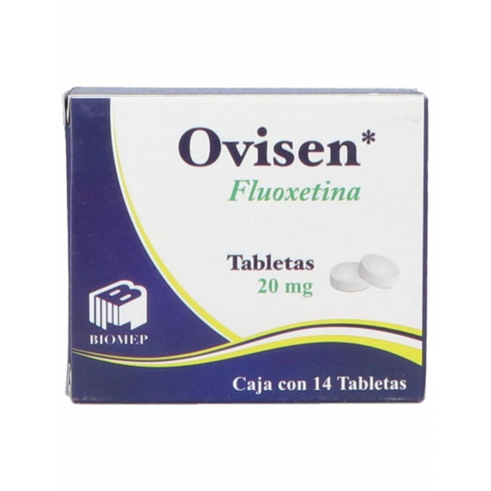 Ovisen 20 mg Caja Con 14 Tabletas 