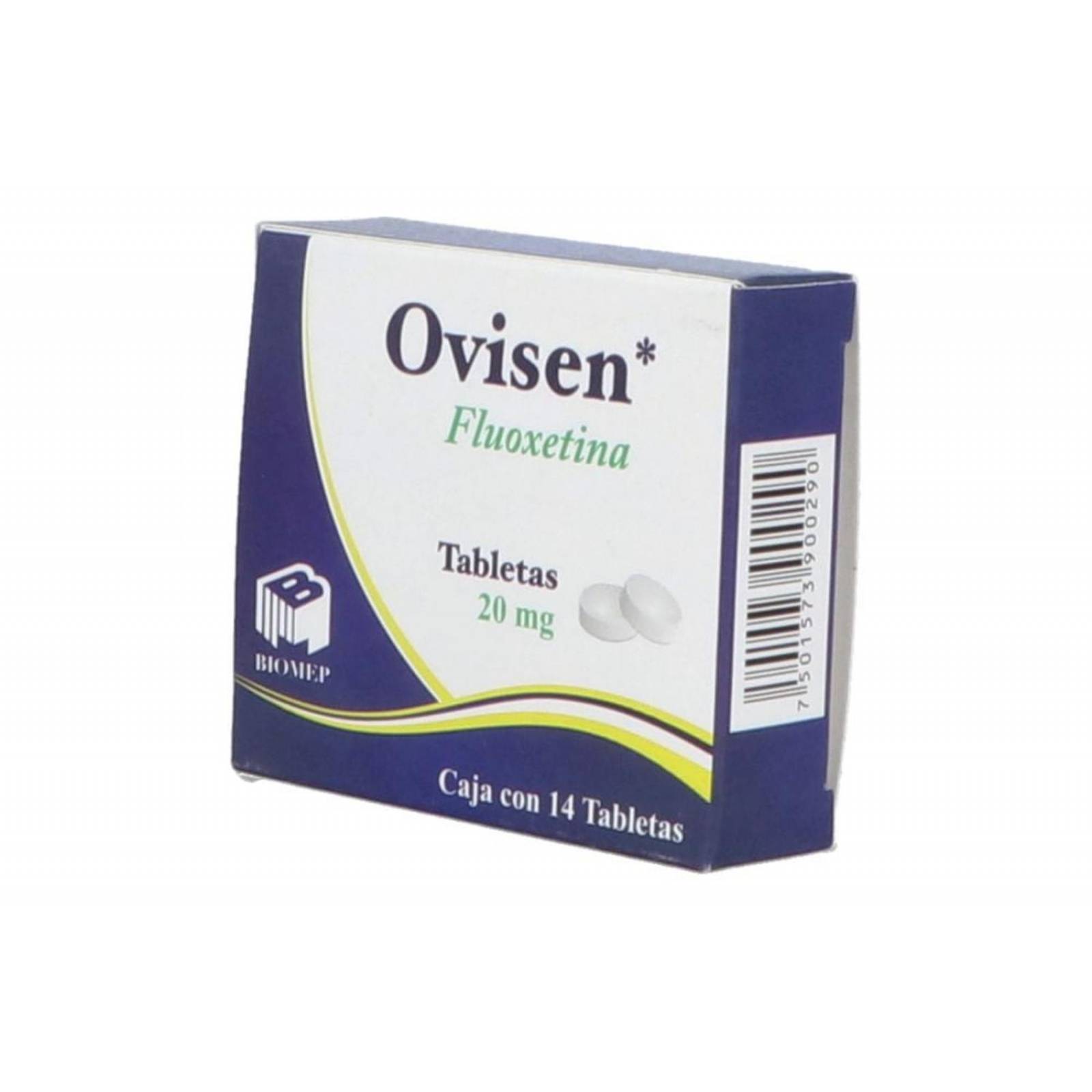 Ovisen 20 mg Caja Con 14 Tabletas 