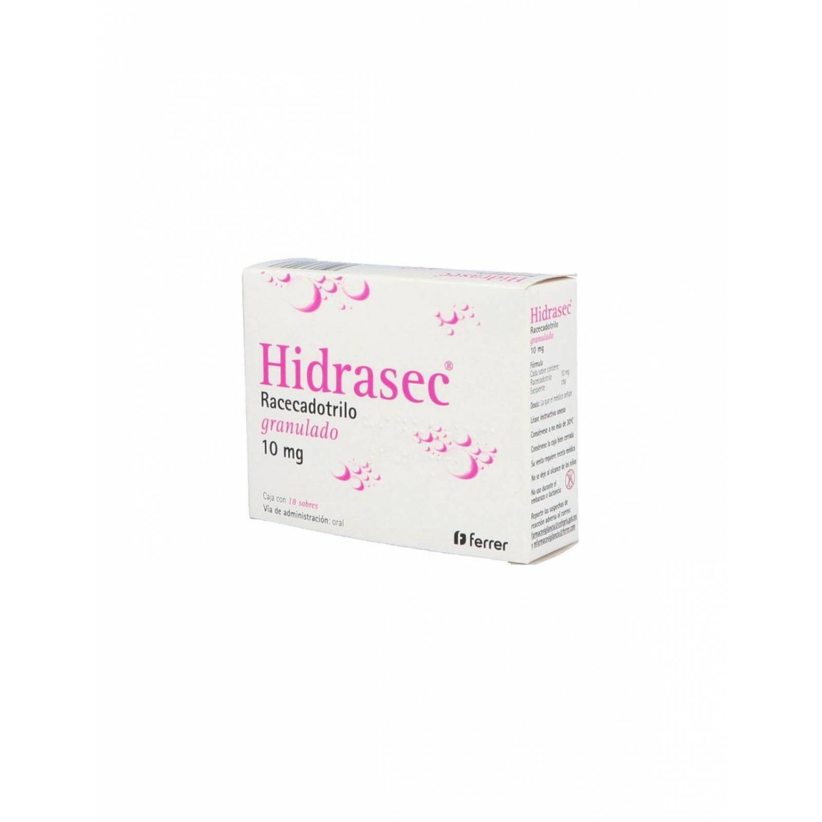 Hidrasec Granulado 10 mg Caja Con 18 Sobres 