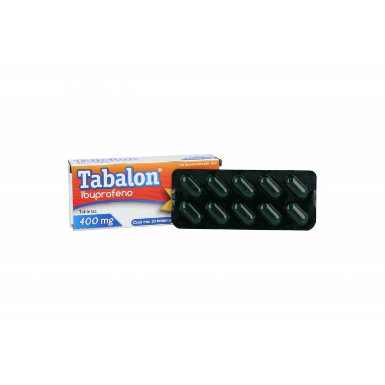 Tabalon 400 mg Caja Con 20 Tabletas 