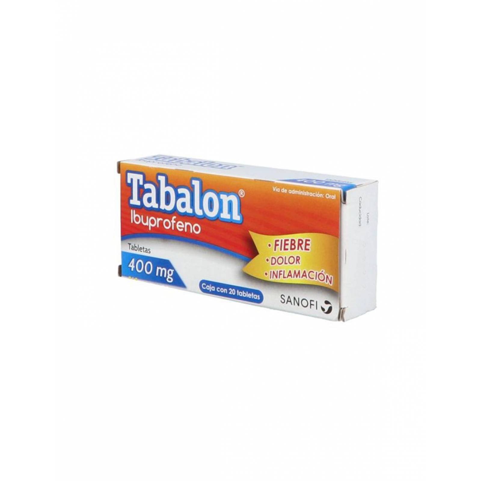 Tabalon 400 mg Caja Con 20 Tabletas 