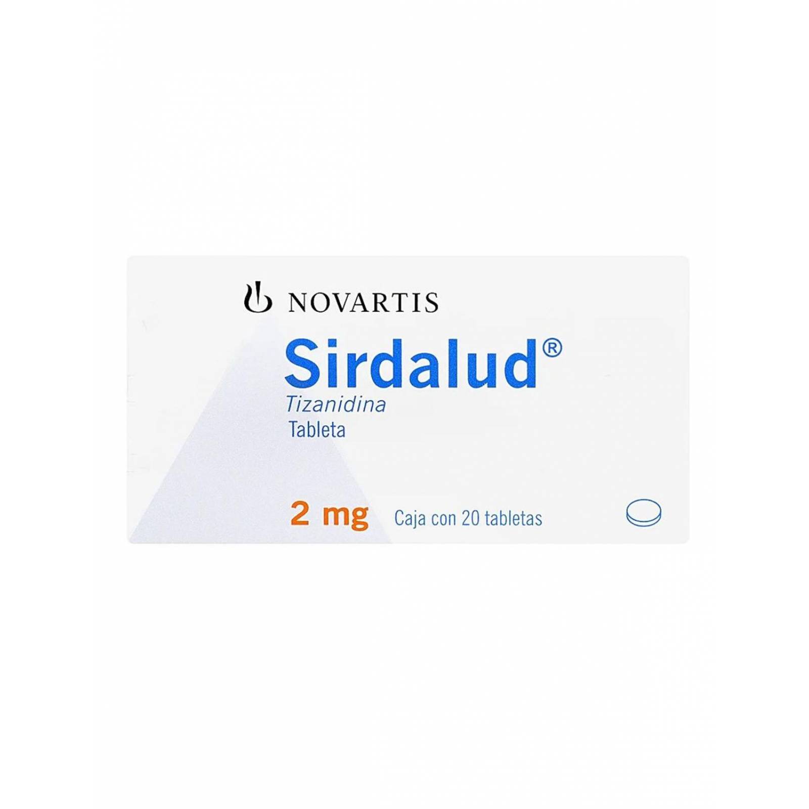Sirdalud 2mg Caja Con 20 Tabletas 
