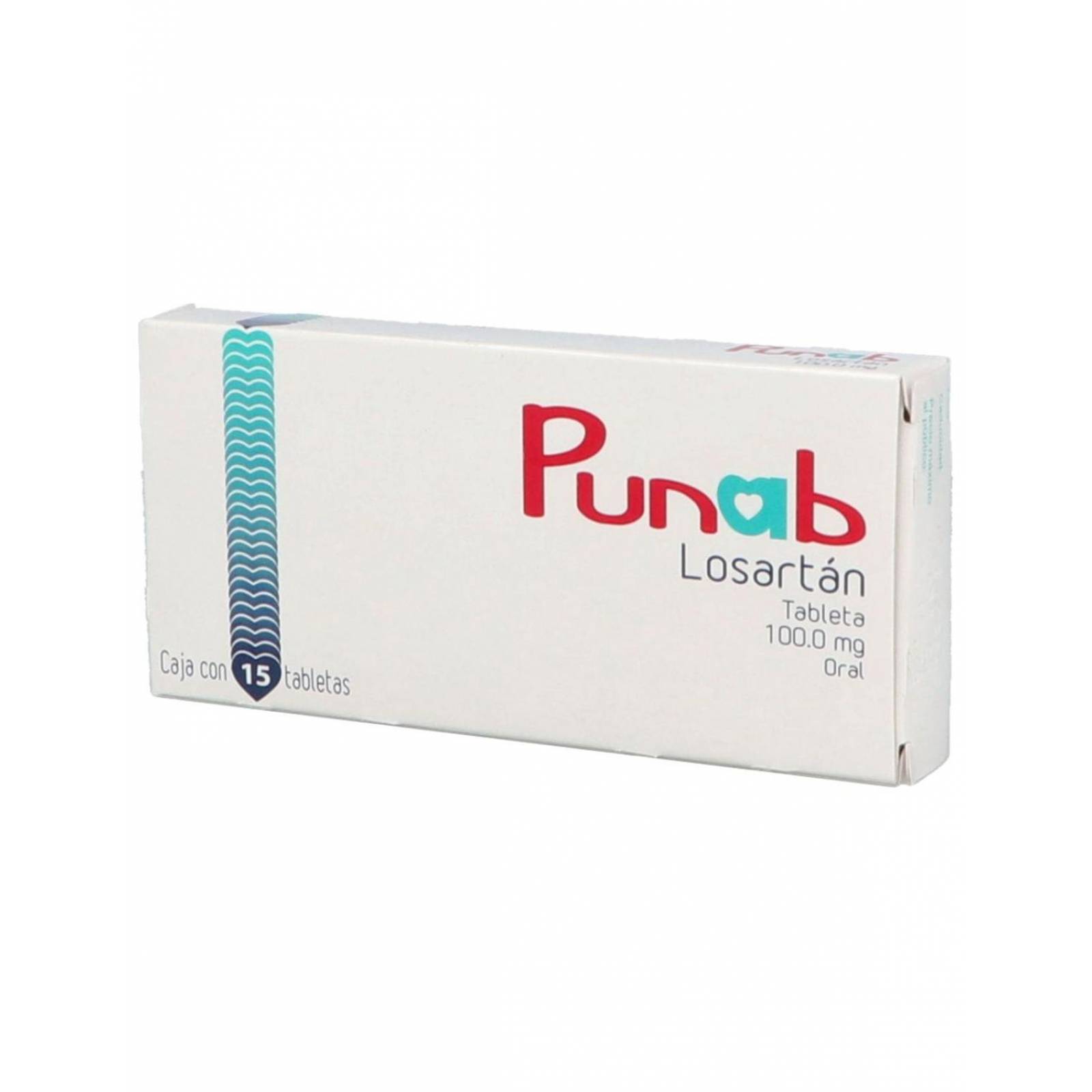 Punab 100 mg Caja Con 15 Tabletas 