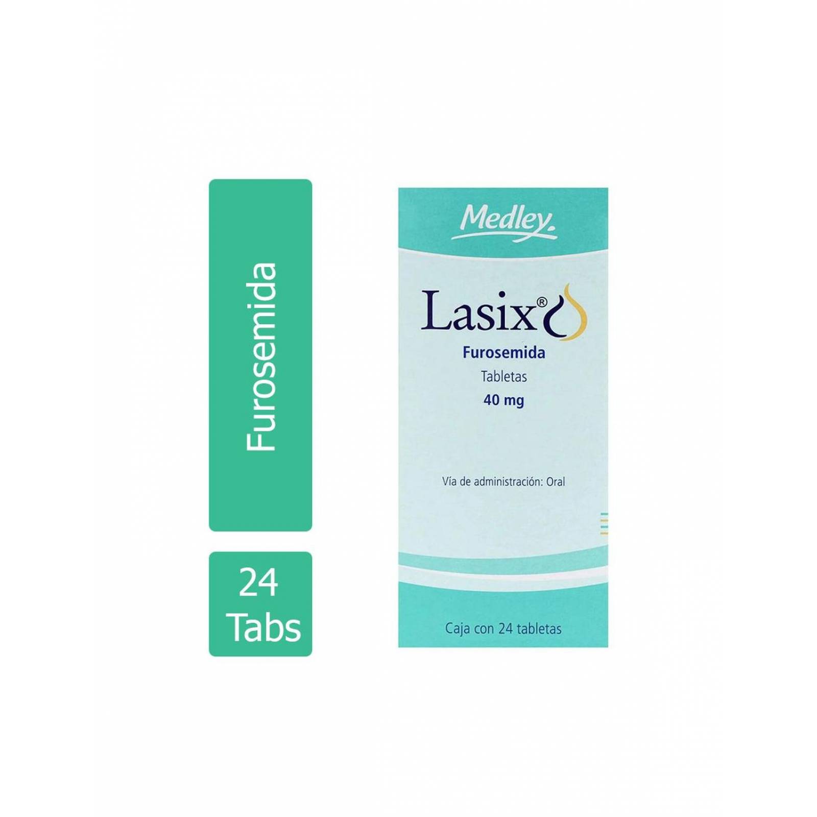 Lasix 40 mg Caja Con 24 Tabletas