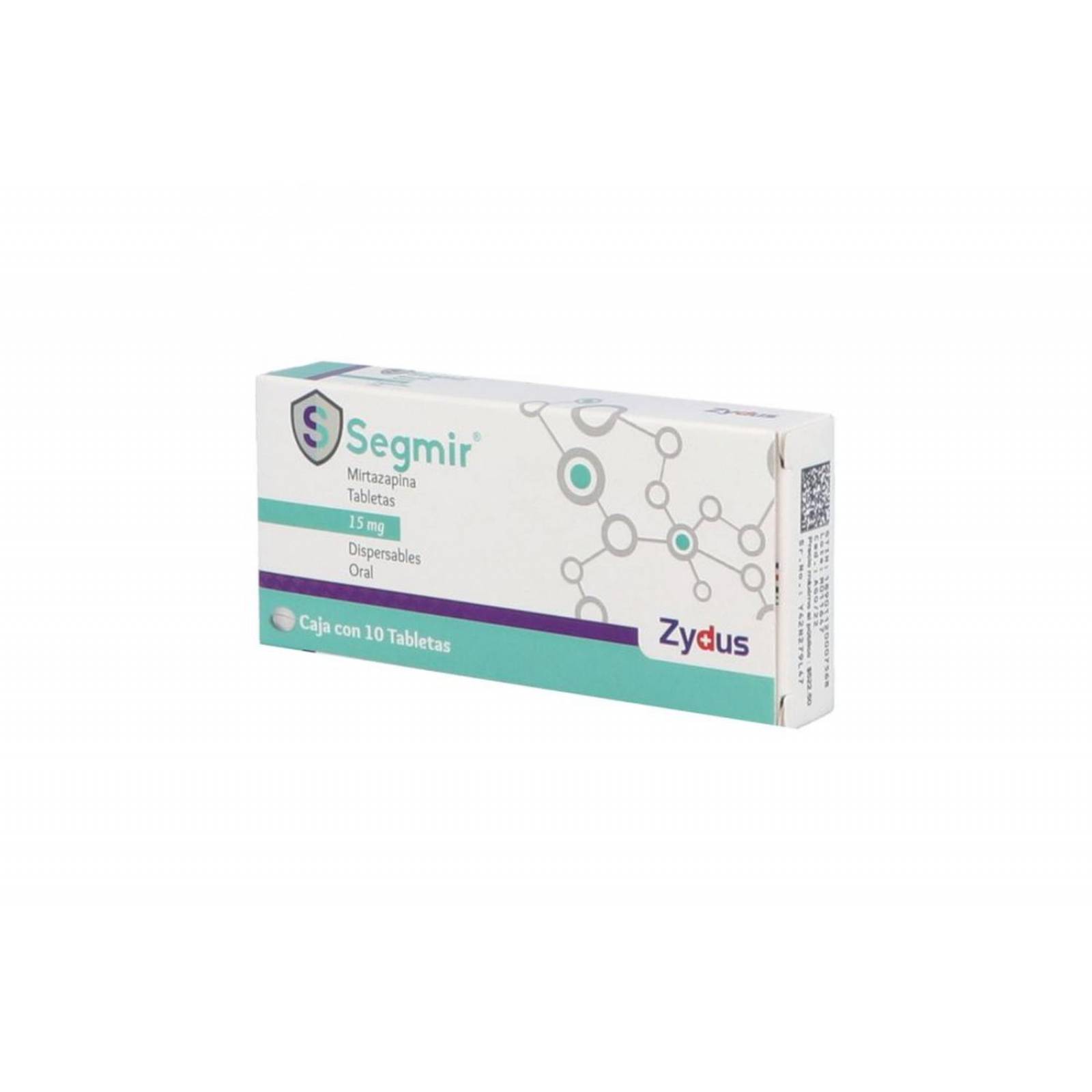 Segmir 15 mg Caja Con 10 Tabletas 