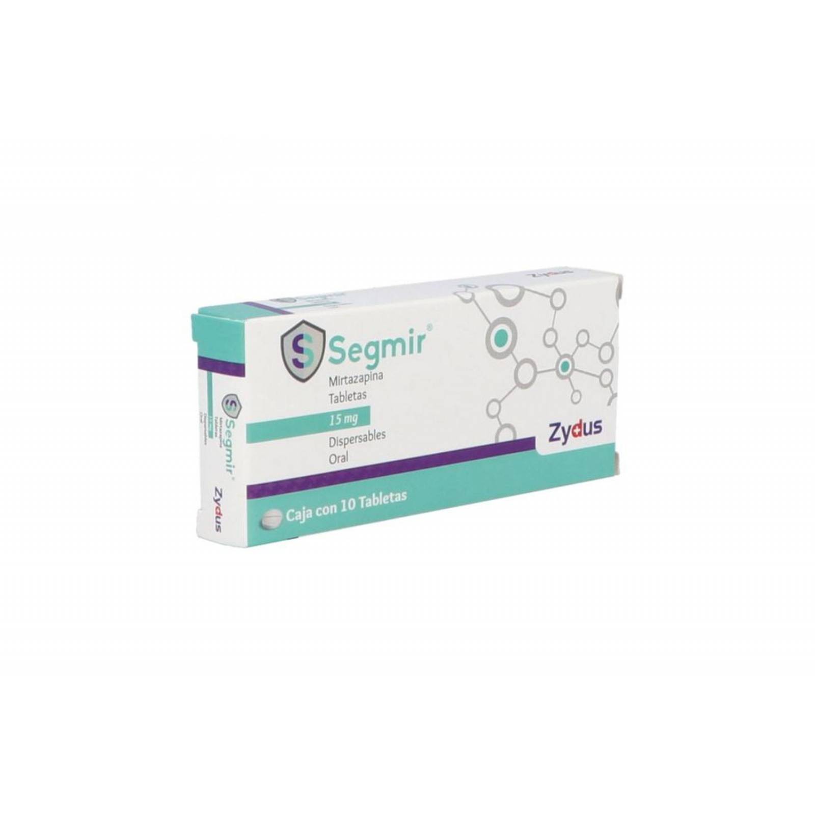 Segmir 15 mg Caja Con 10 Tabletas 