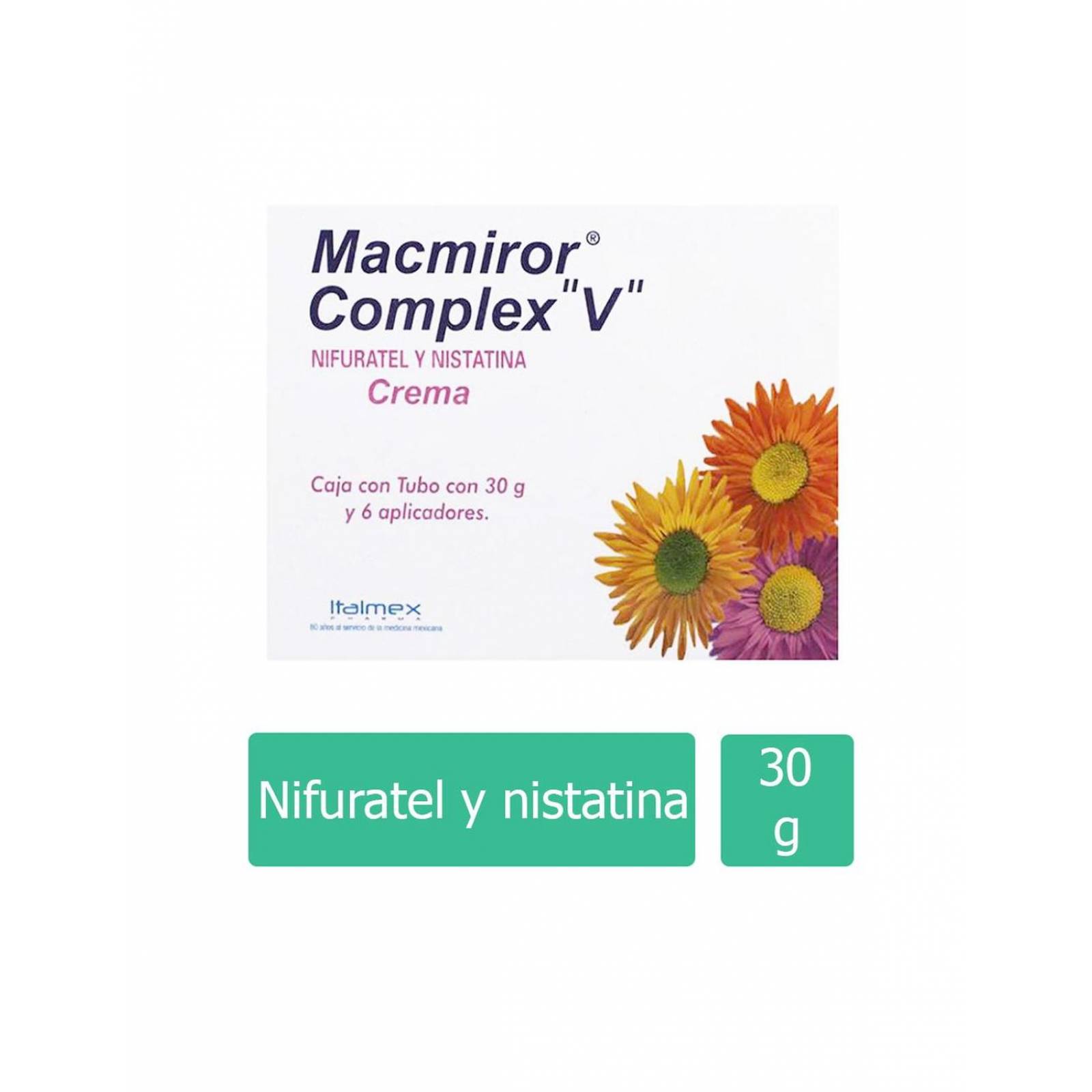 Macmiror Complex Crema Caja Con Tubo 30 g Y 6 Aplicadores 
