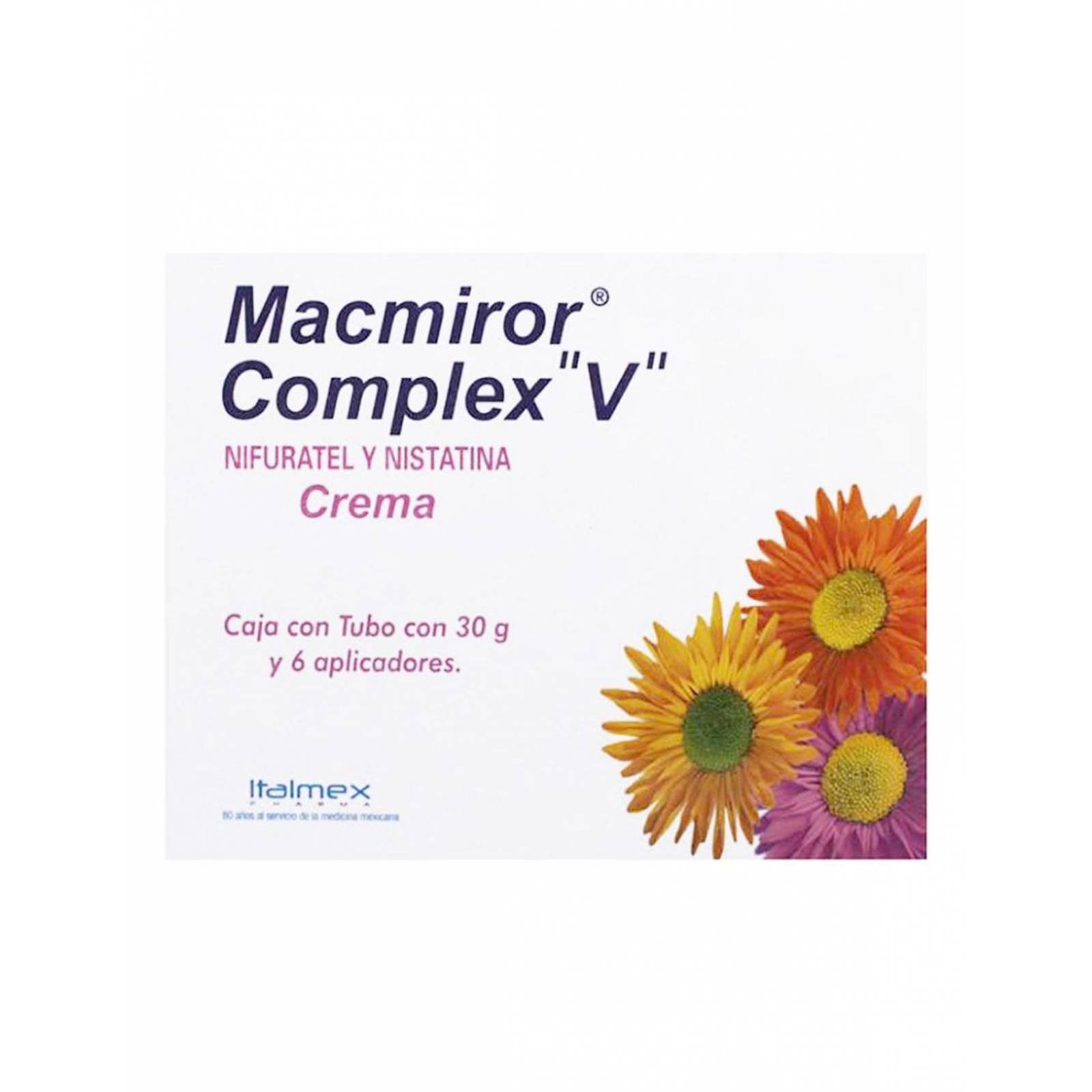 Macmiror Complex Crema Caja Con Tubo 30 g Y 6 Aplicadores 