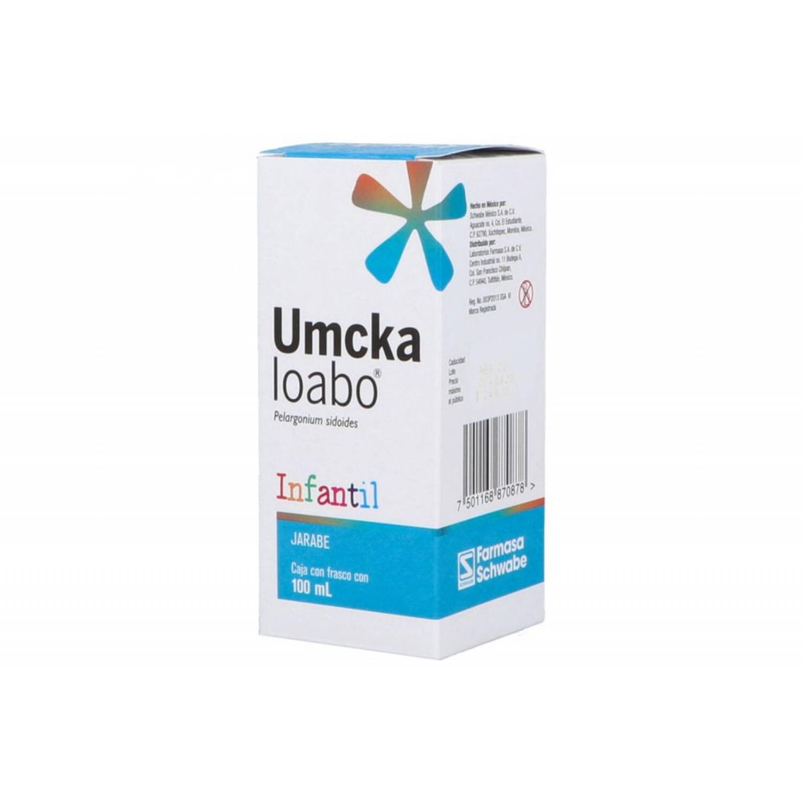 FRM-Umckaloabo Infantil Jarabe Caja Con Frasco Con 100 mL 