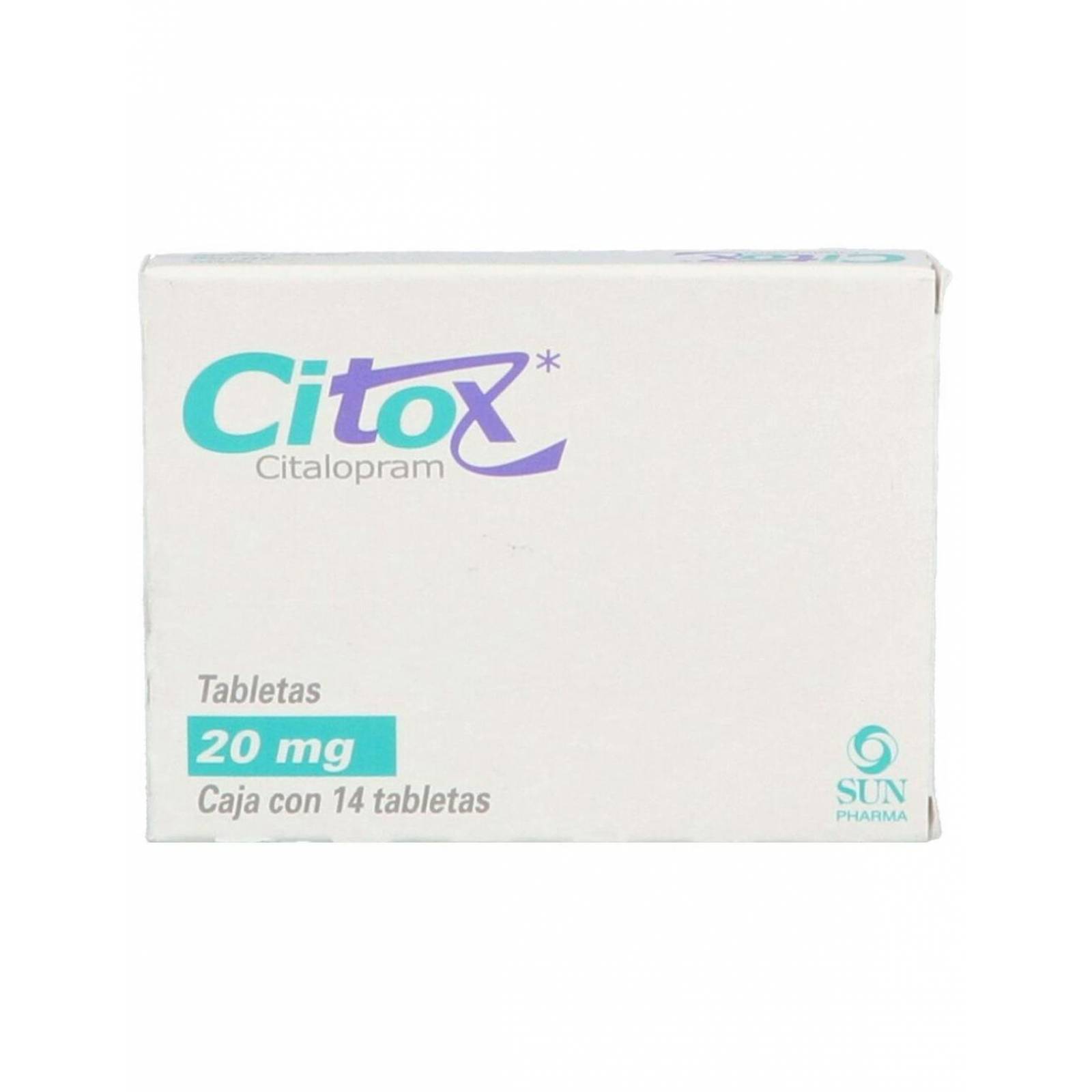 Citox 20 mg Caja Con 14 Tabletas 