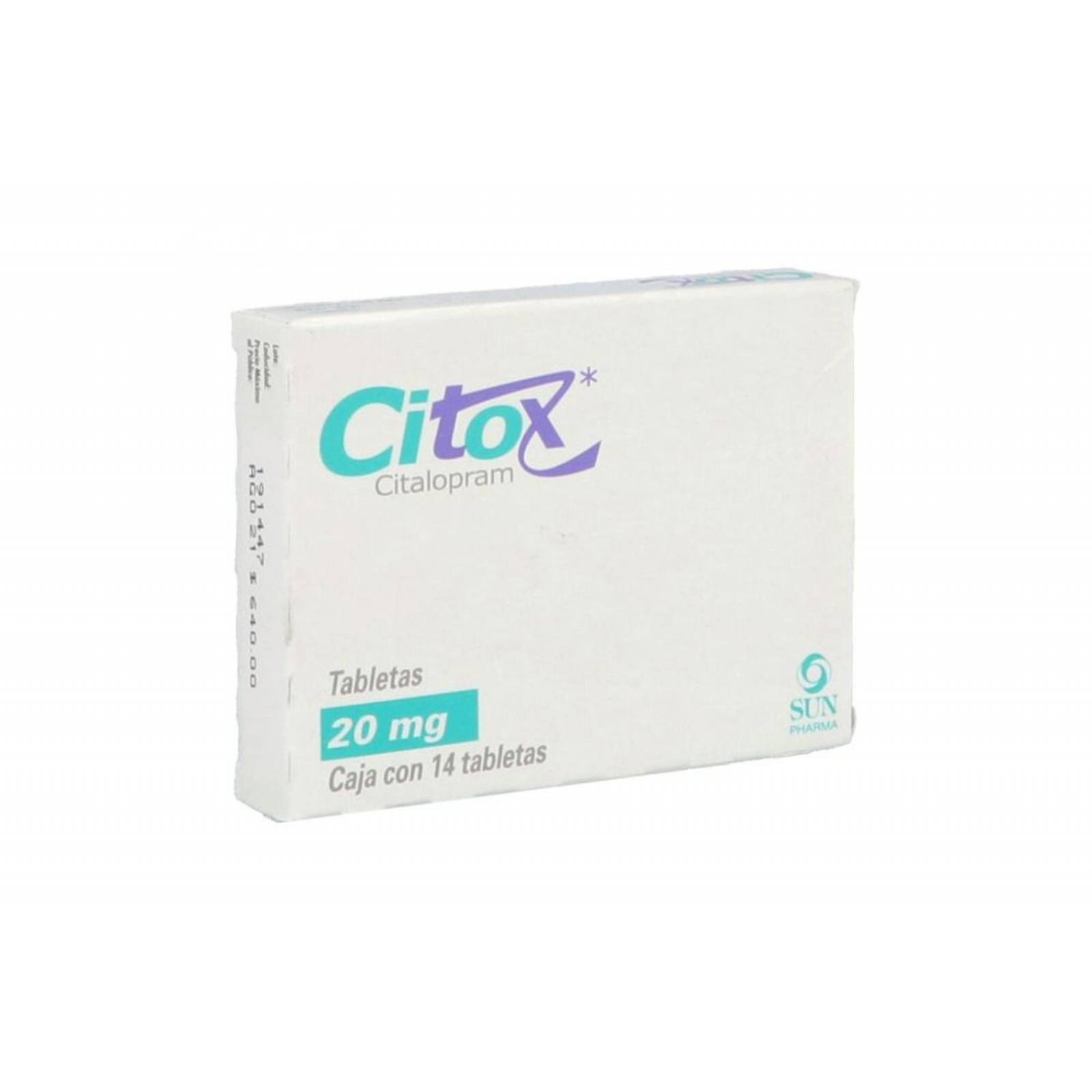 Citox 20 mg Caja Con 14 Tabletas 