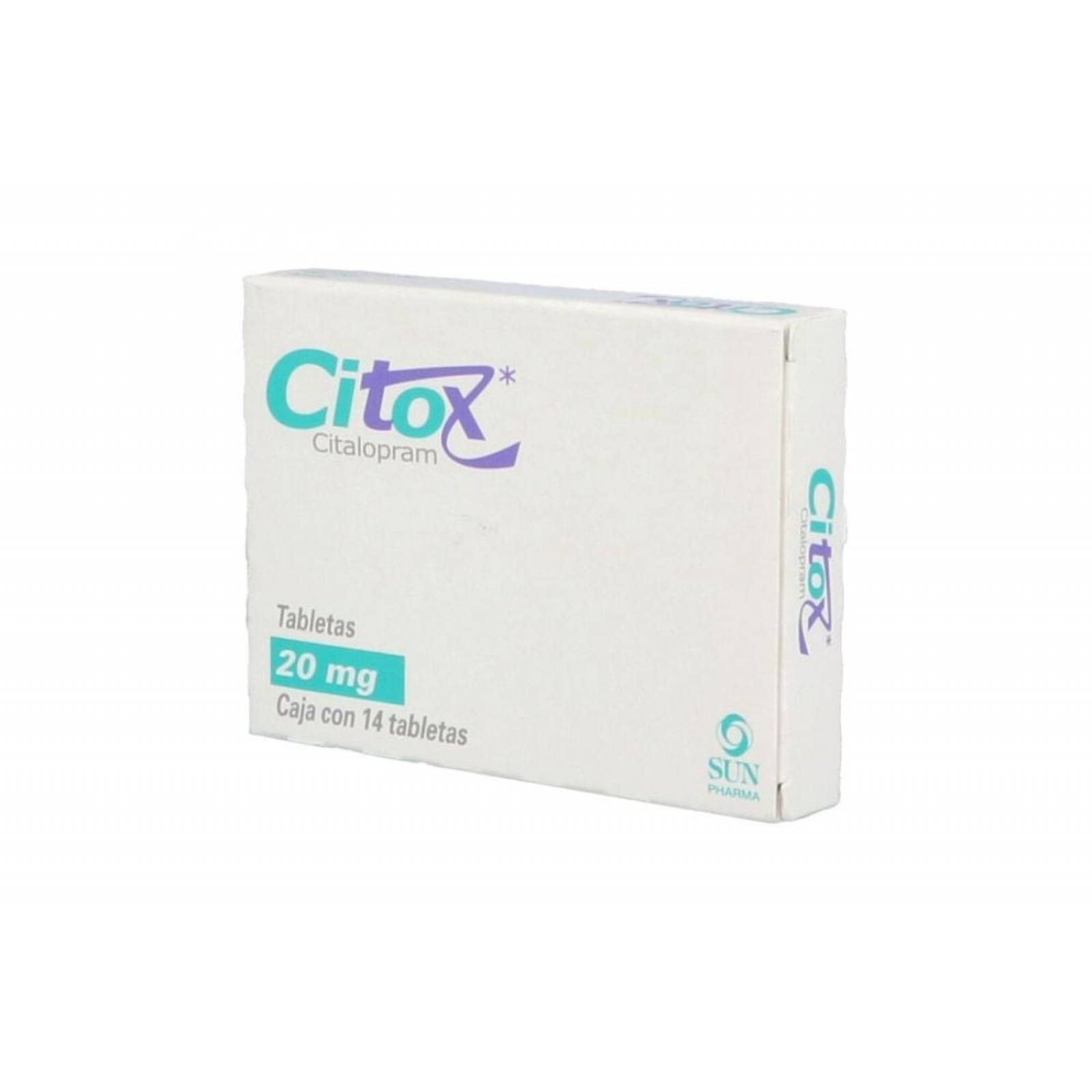 Citox 20 mg Caja Con 14 Tabletas 