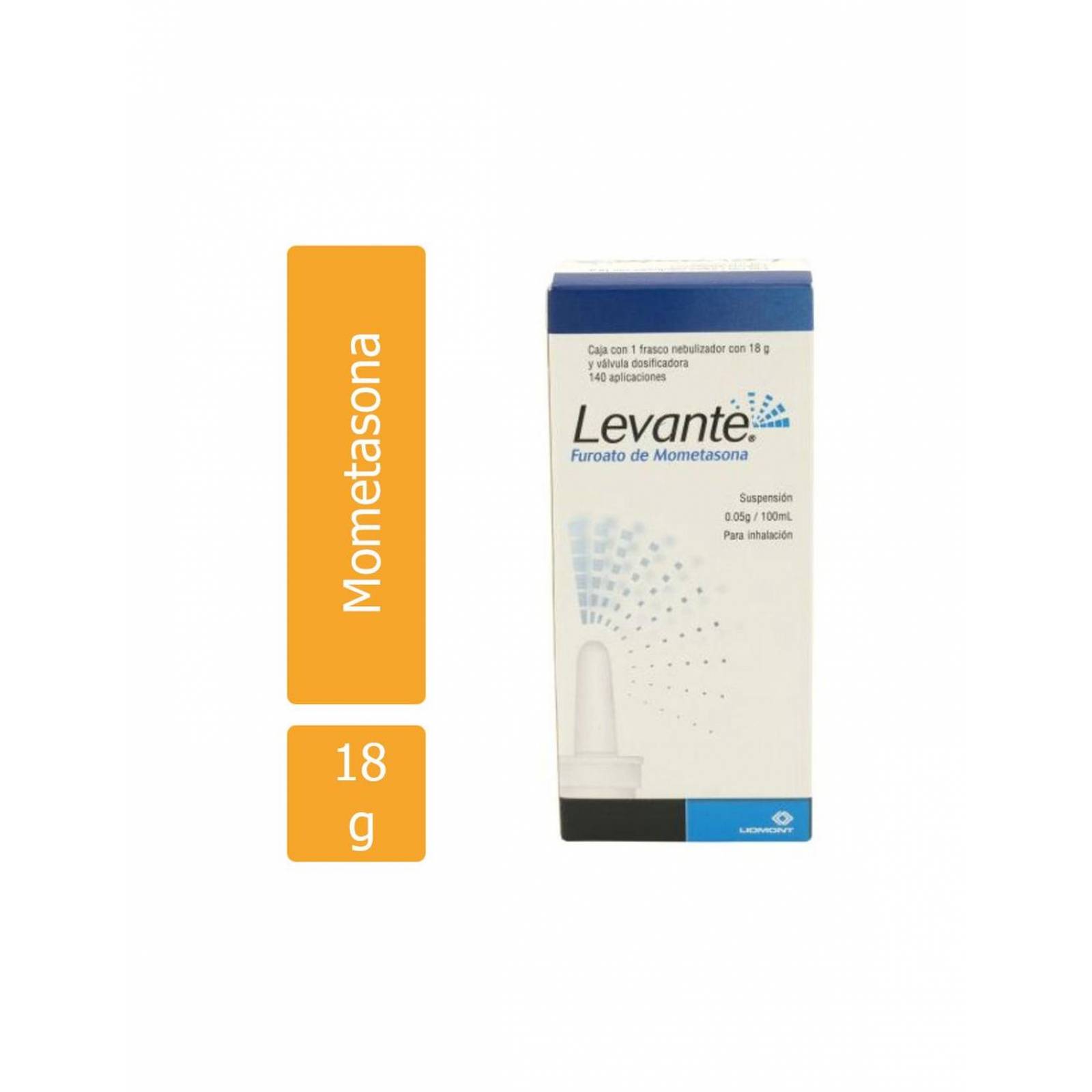 Levante 0.05 g/100 mL Suspensión Frasco Nebulizador Con 18 g 