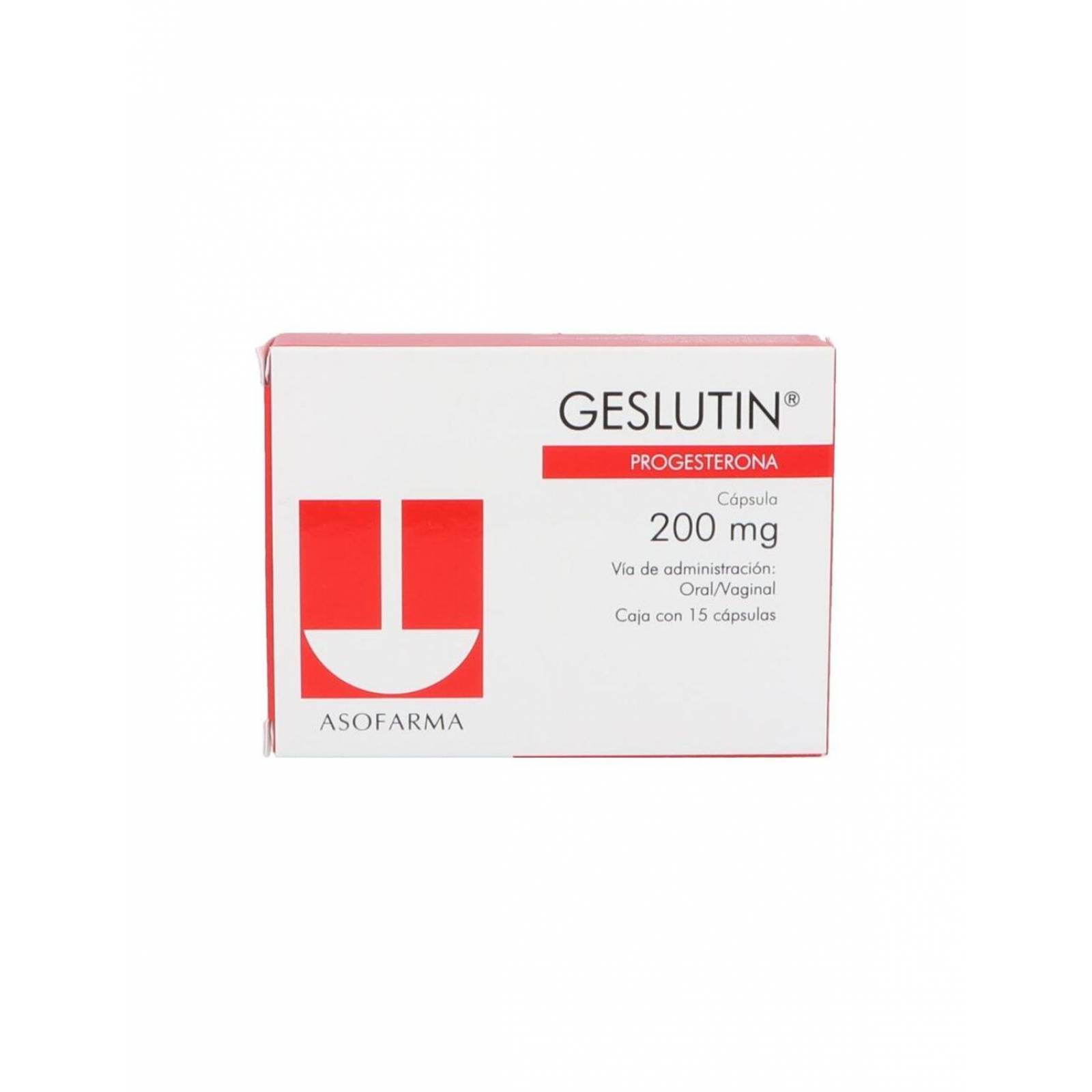 Geslutin 200 mg Caja Con 15 Perlas 