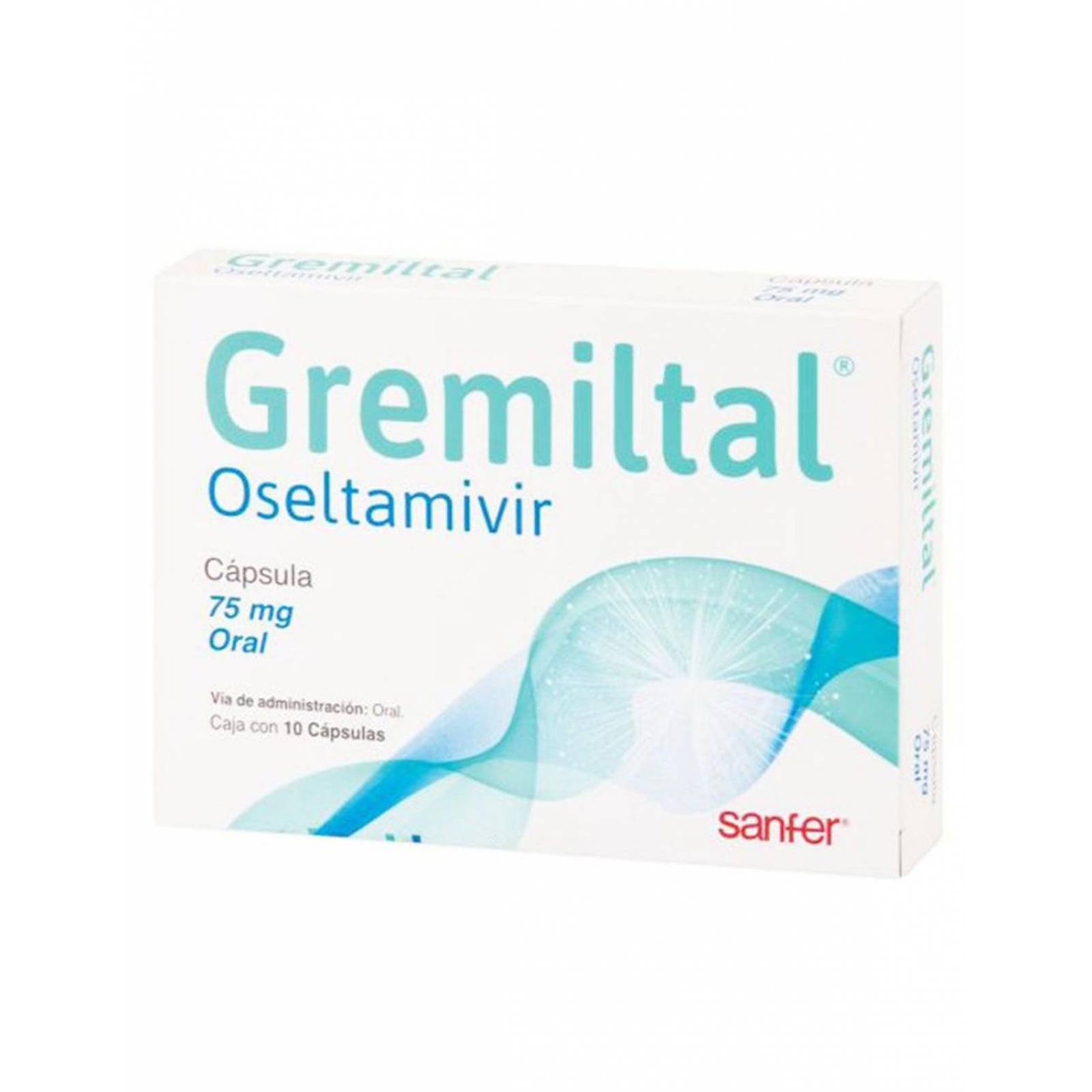 Gremiltal 75 mg Caja Con 10 Cápsulas 