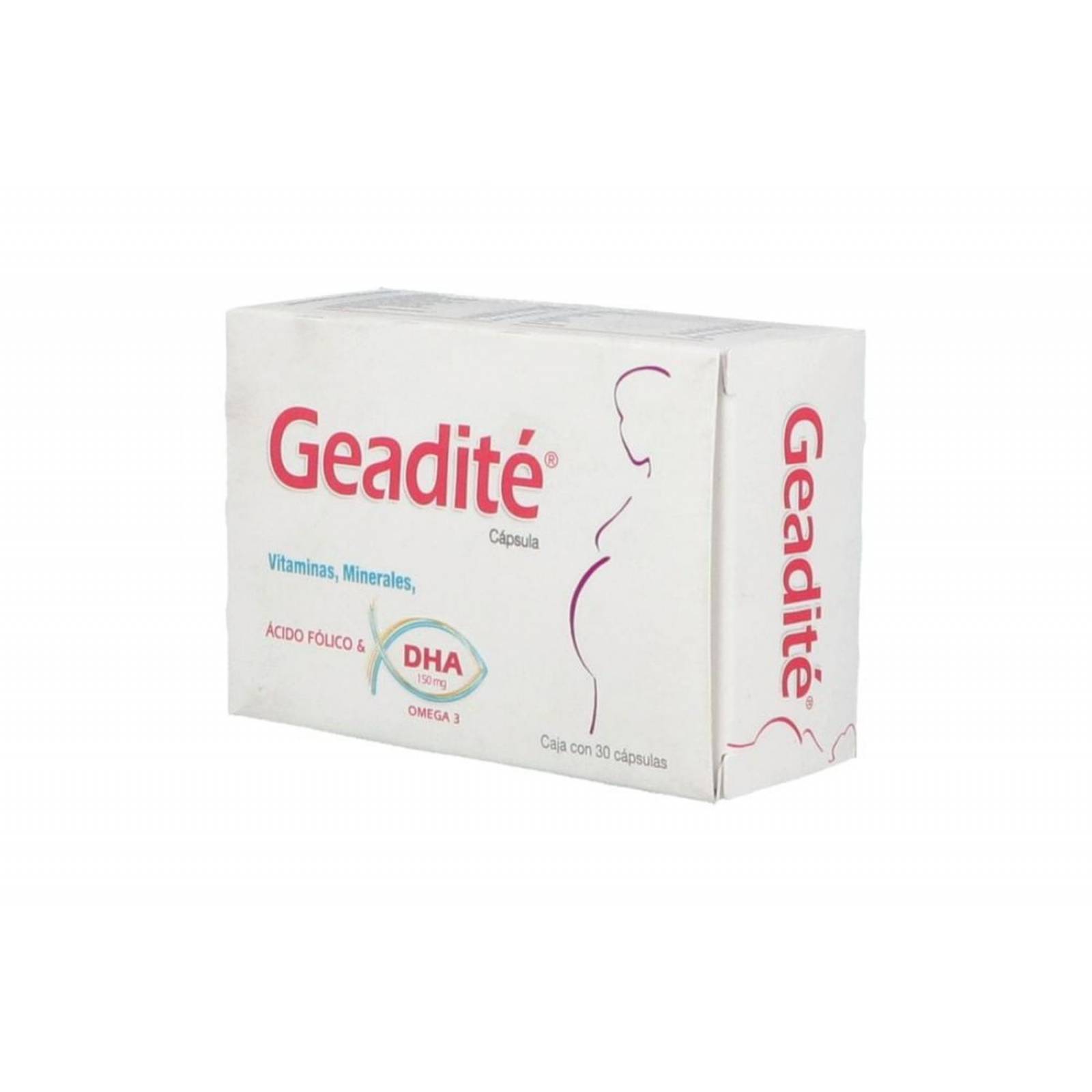Geadite 150 mg Caja Con 30 Cápsulas 