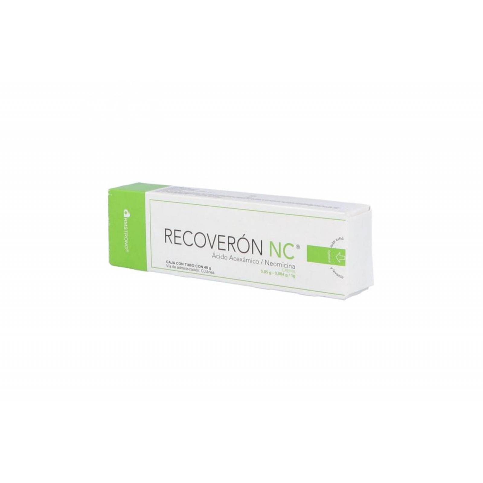 Recoverón NC Crema 5 g / 0.4 g Caja Con Tubo Con 40 g 