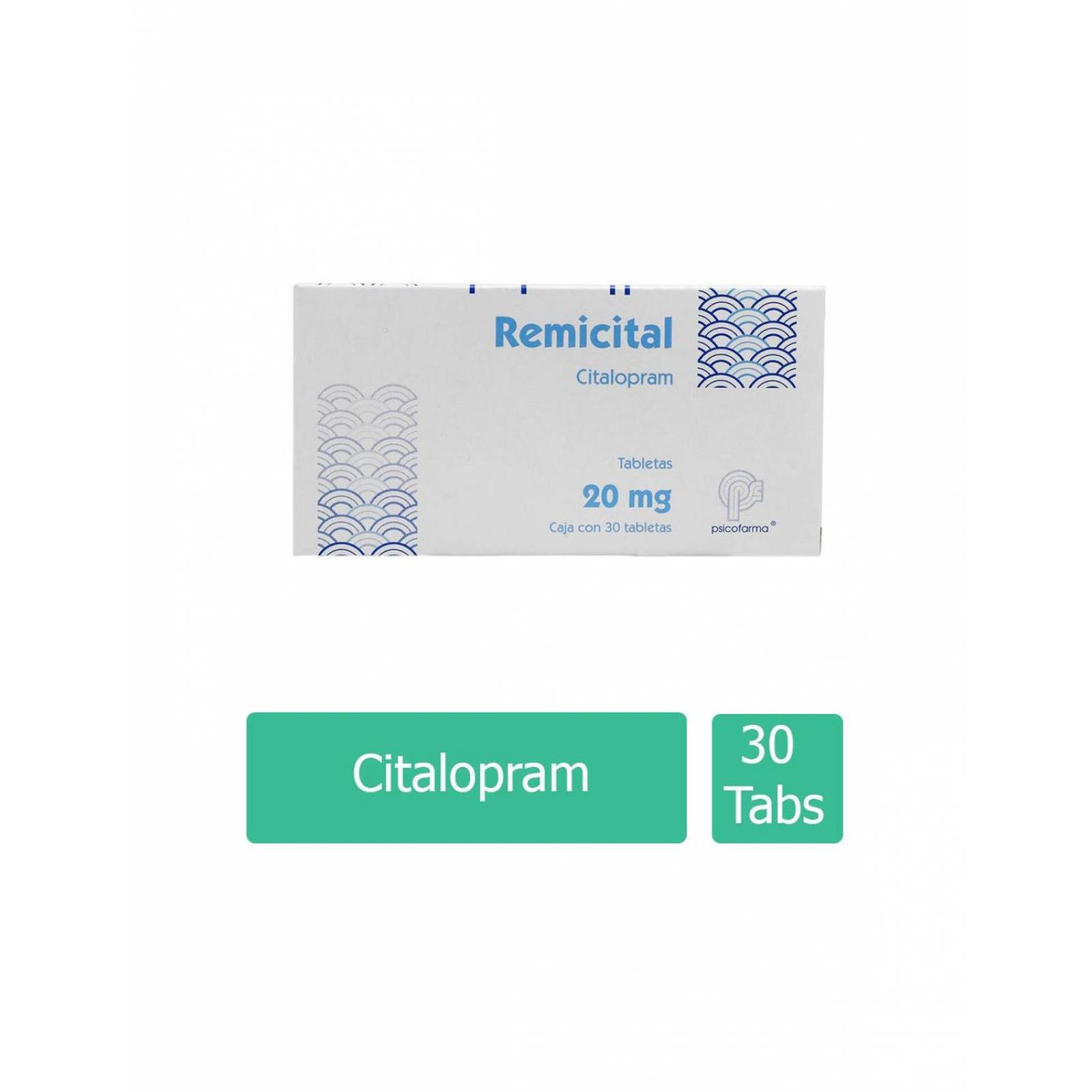 Remicital 20 mg Caja Con 30 Tabletas 