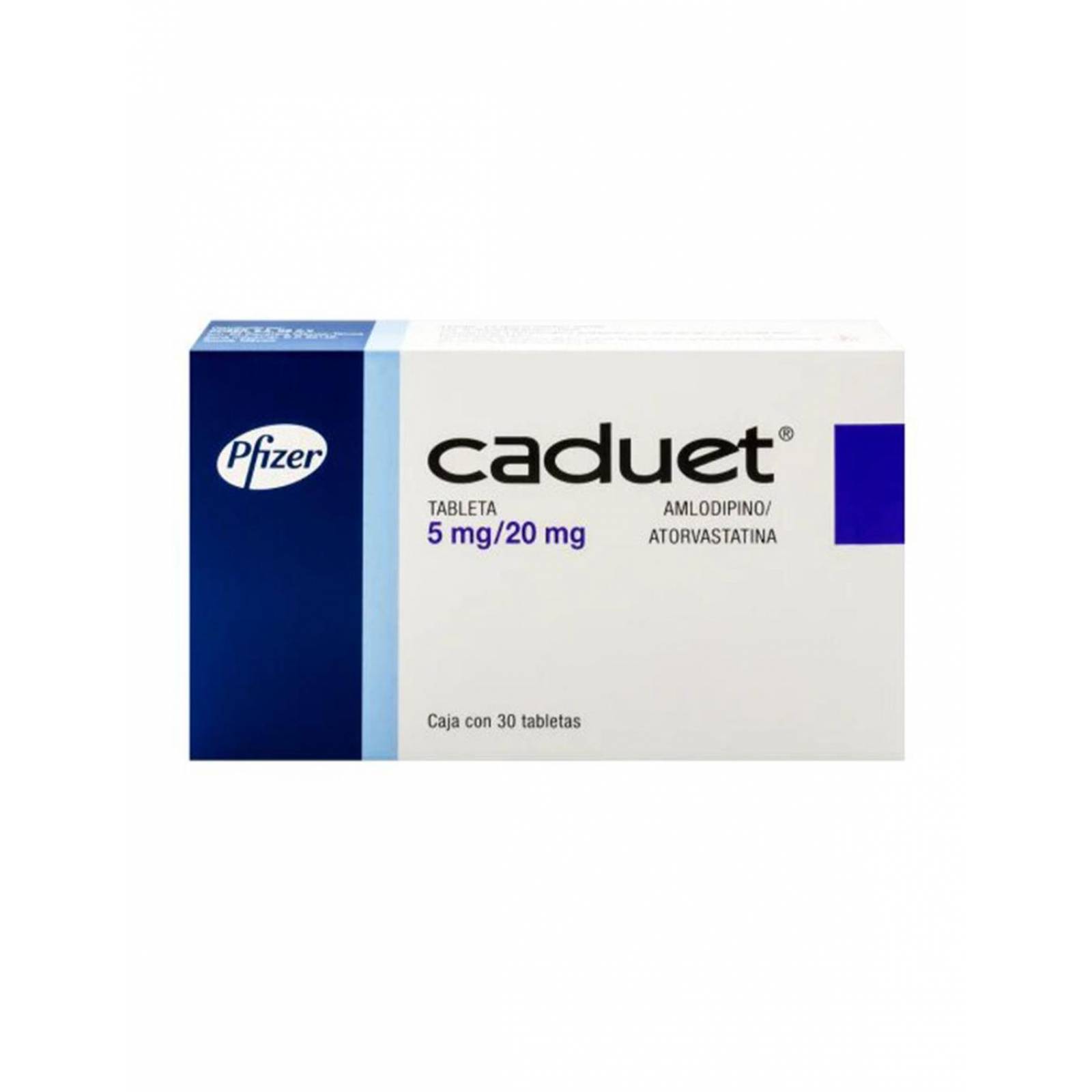 Caduet 5 mg / 20 mg Caja Con 30 Tabletas 