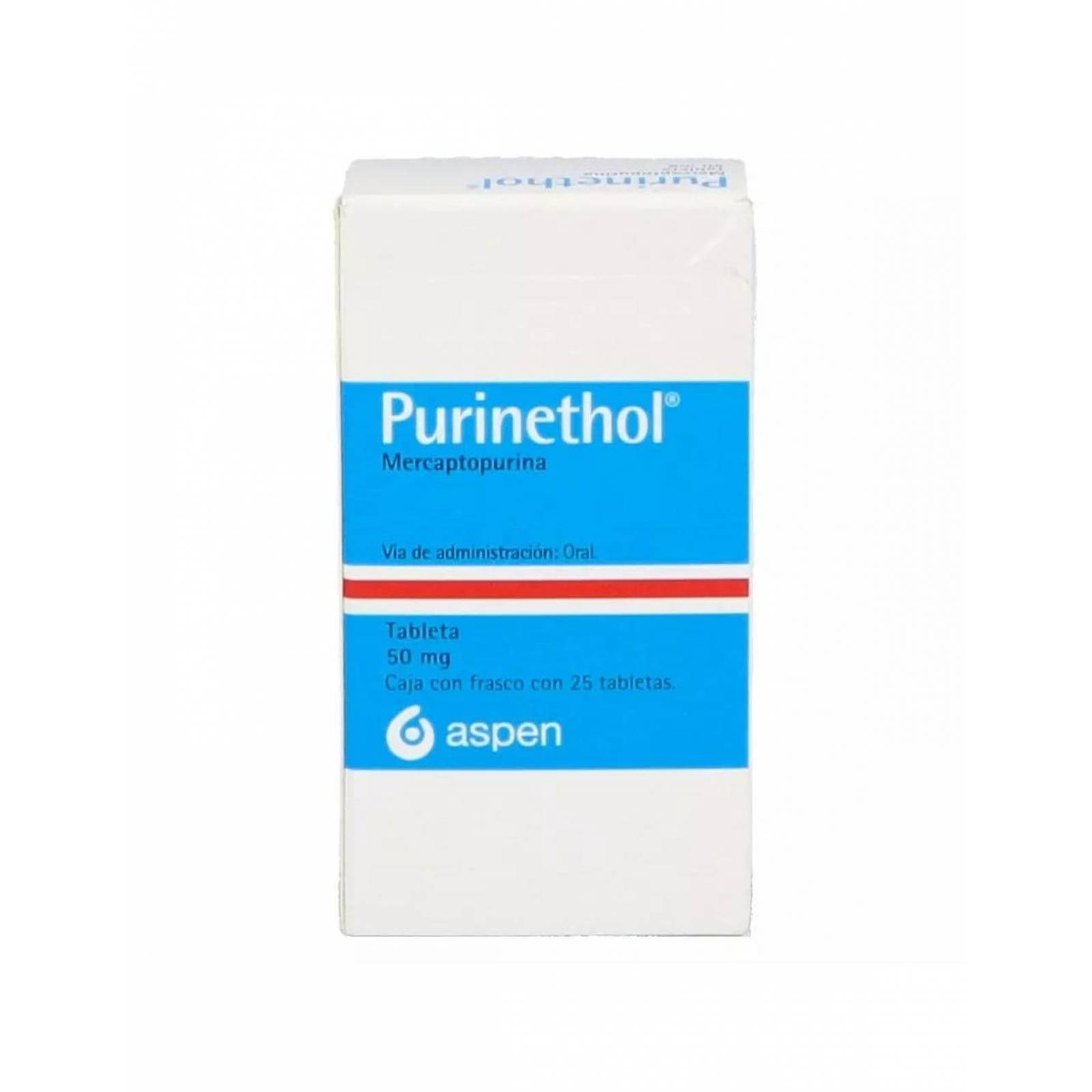 Purinethol 50 mg Con 25 Tabletas 