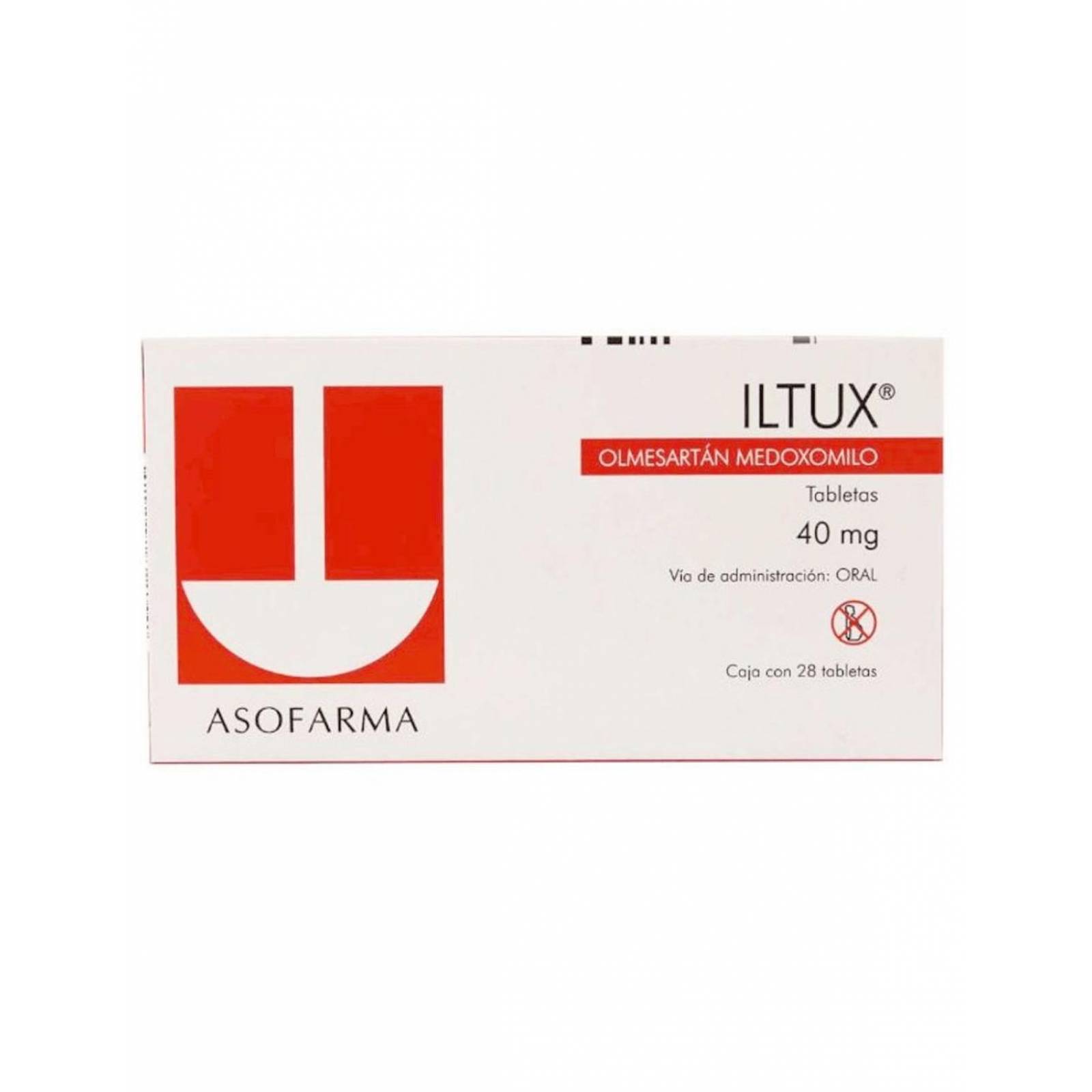 Iltux 40 mg Caja Con 28 Tabletas 