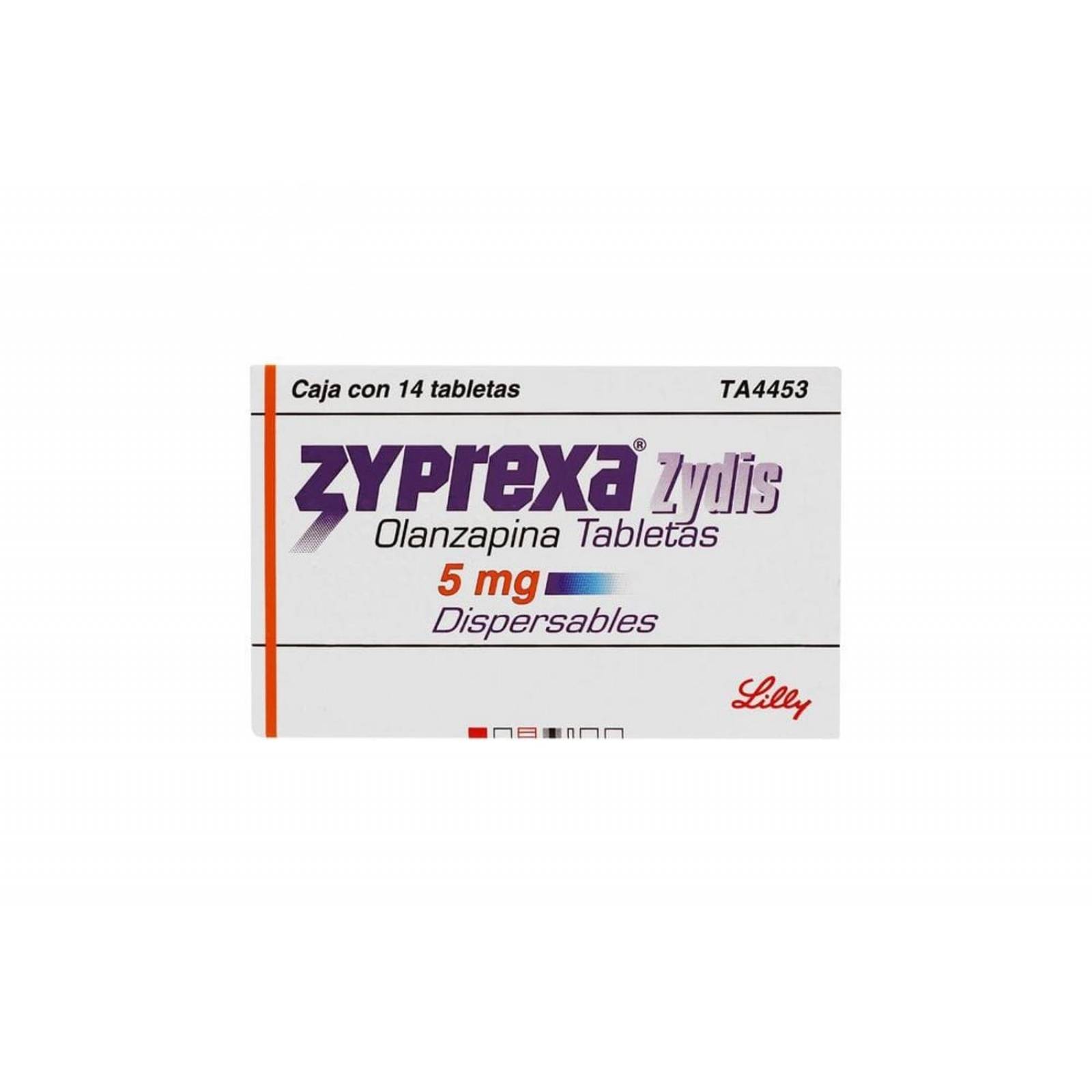 Zyprexa Zydis 5 mg Caja Con 14 Tabletas 