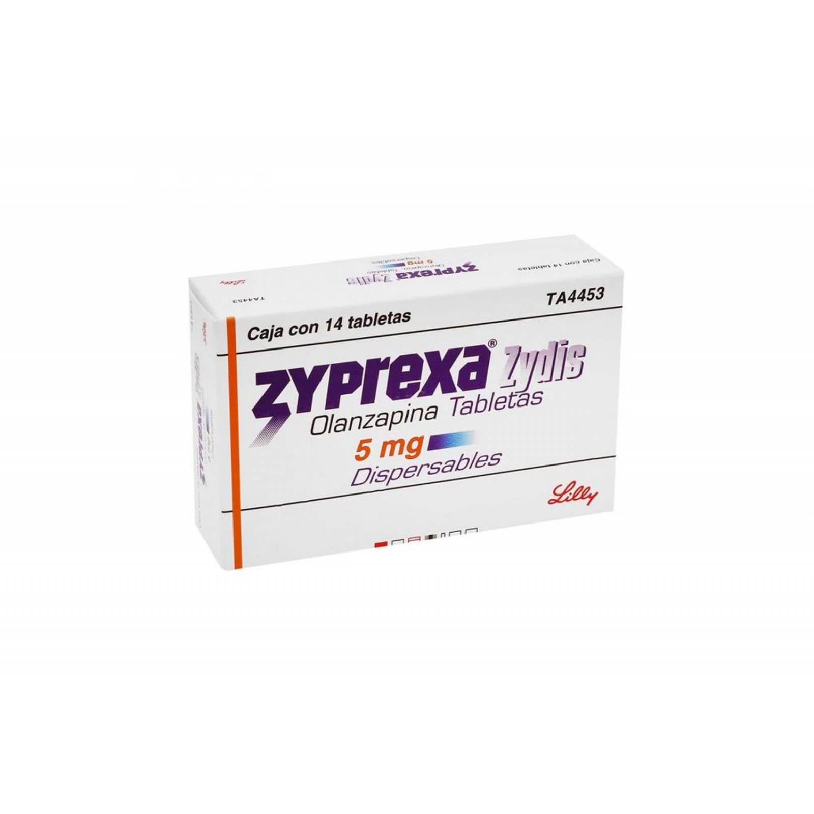 Zyprexa Zydis 5 mg Caja Con 14 Tabletas 