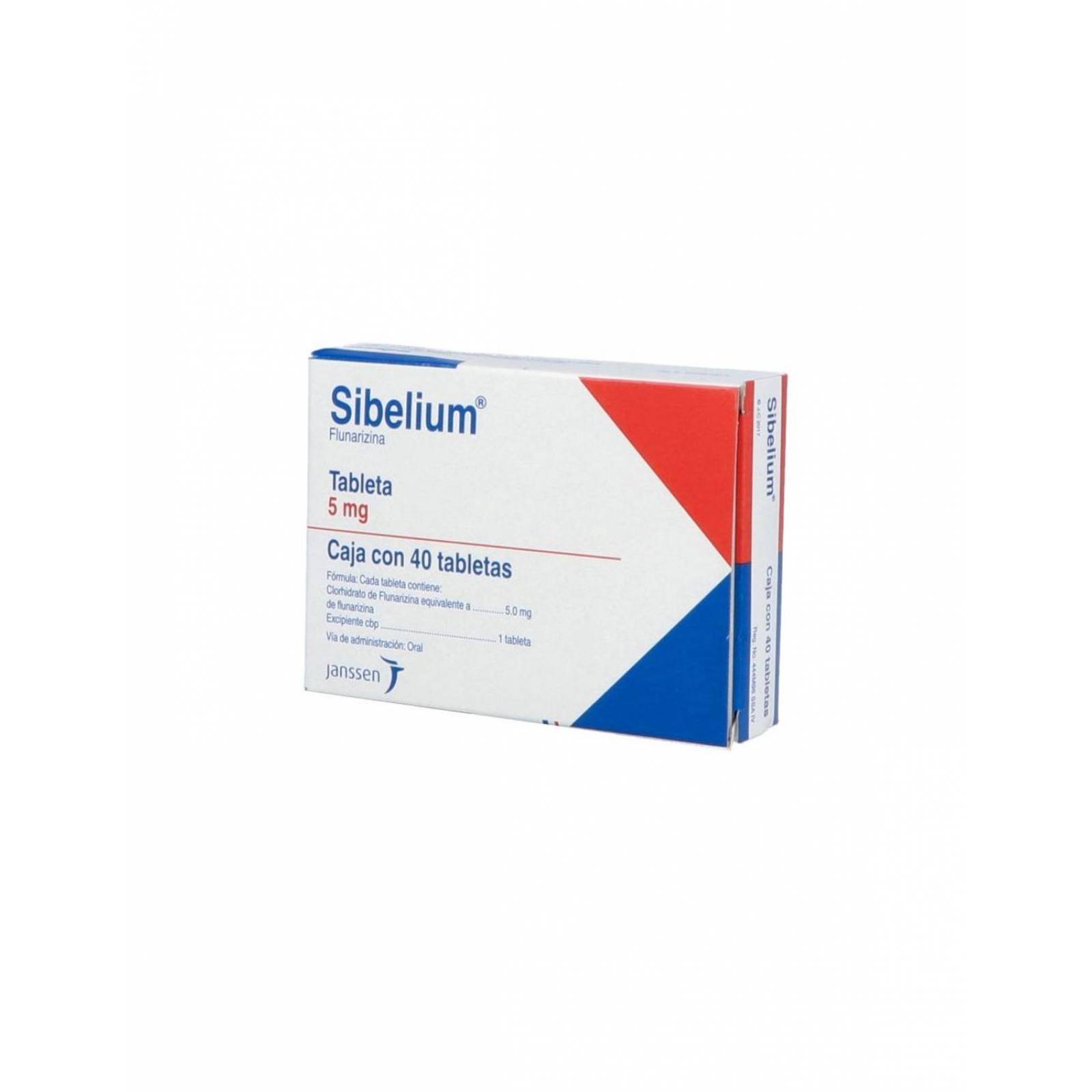 Sibelium 5 mg Caja Con 40 Tabletas 