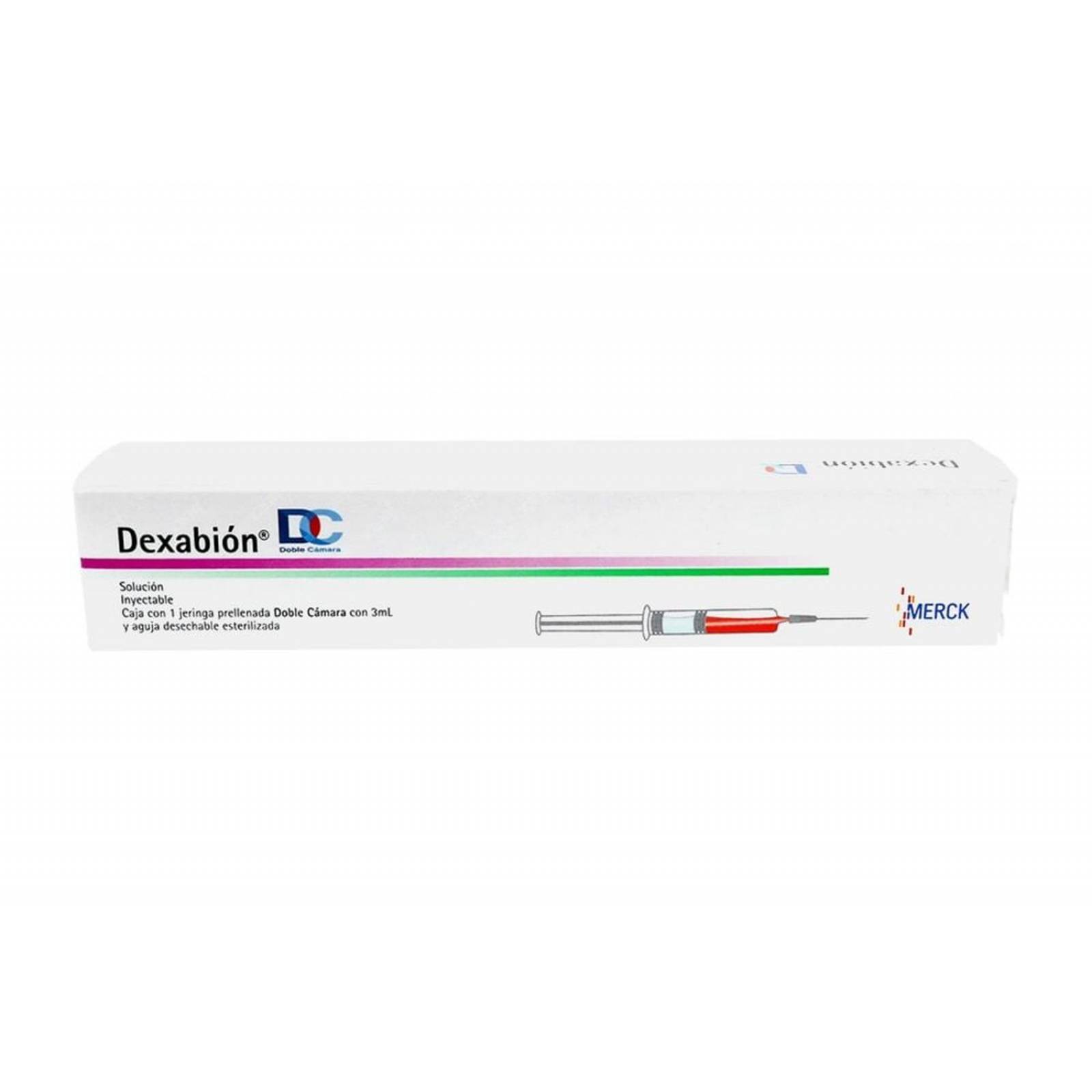 Dexabion DC Doble Cámara Inyectable Caja Con 1 Jeringa Prellenada Con 3 mL - RX 